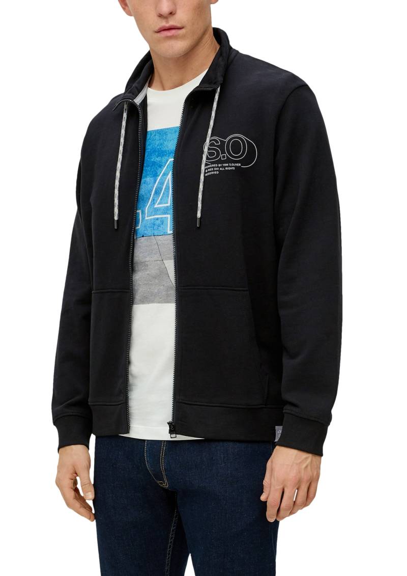 s.Oliver Sweatshirt, mit Frontprint auf der Brust von s.Oliver