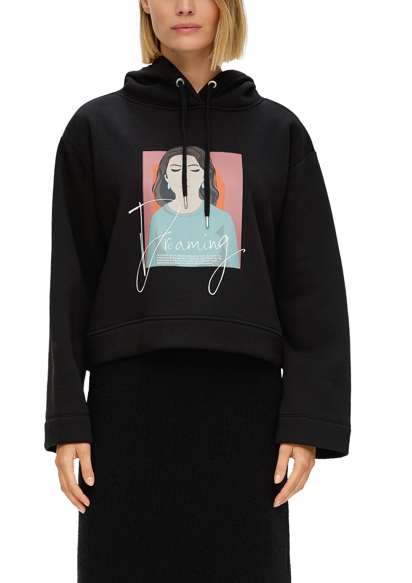 s.Oliver Sweatshirt, mit Frontprint von s.Oliver