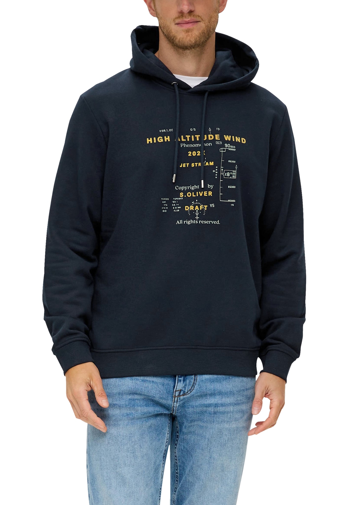 s.Oliver Sweatshirt, mit Frontprint von s.Oliver