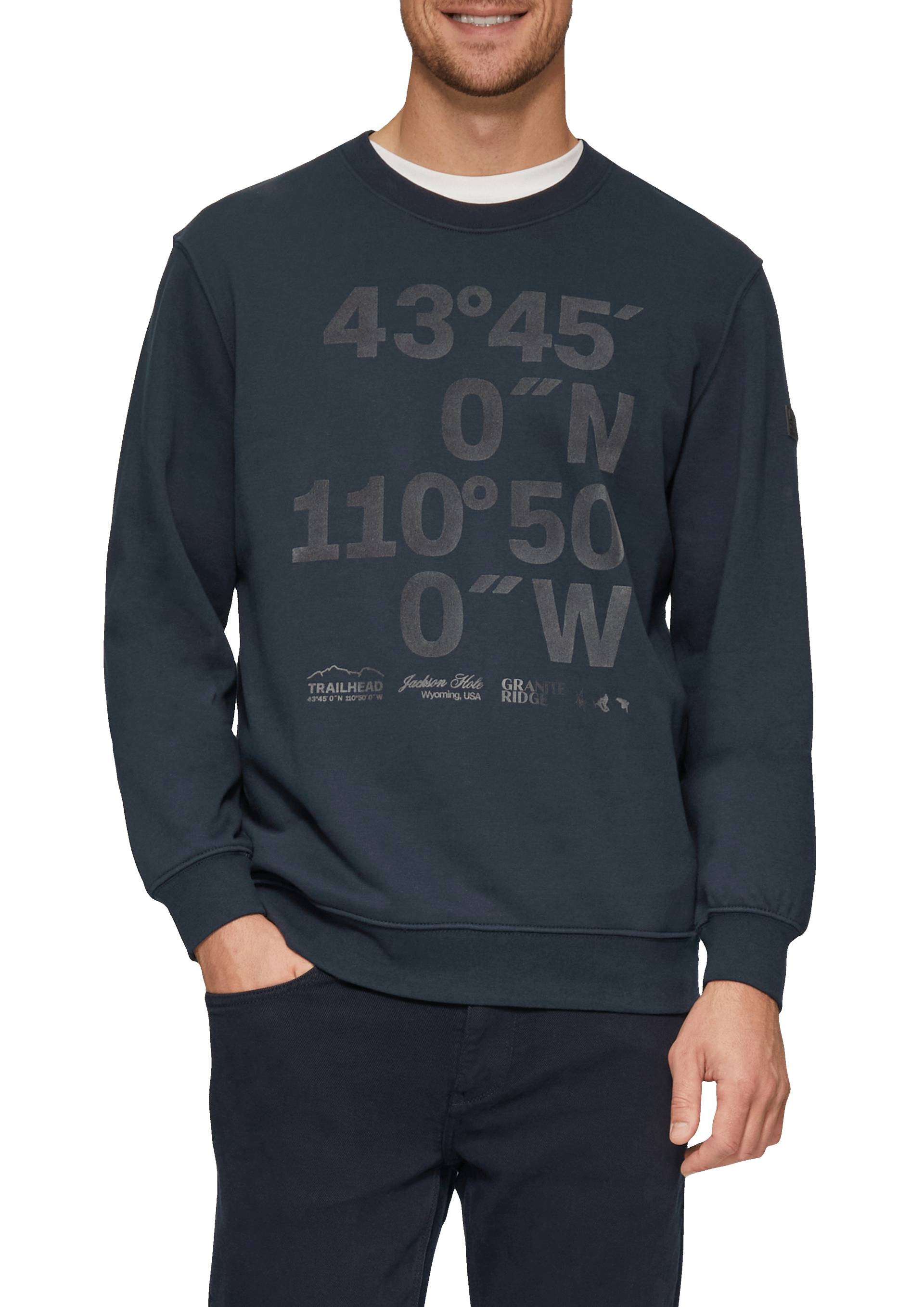 s.Oliver Sweatshirt, mit Frontprint von s.Oliver