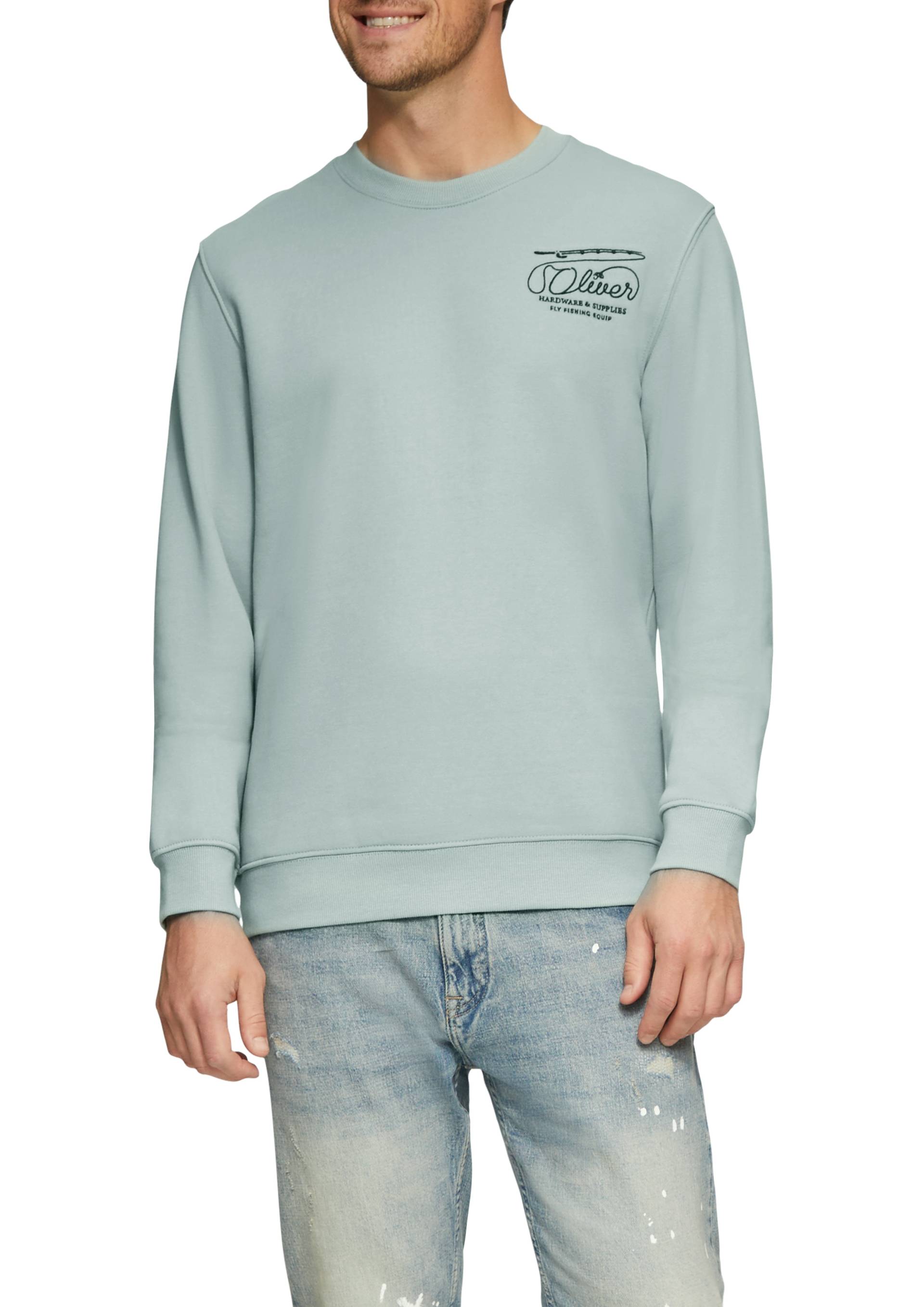 s.Oliver Sweatshirt, mit Logo-Stickerei von s.Oliver