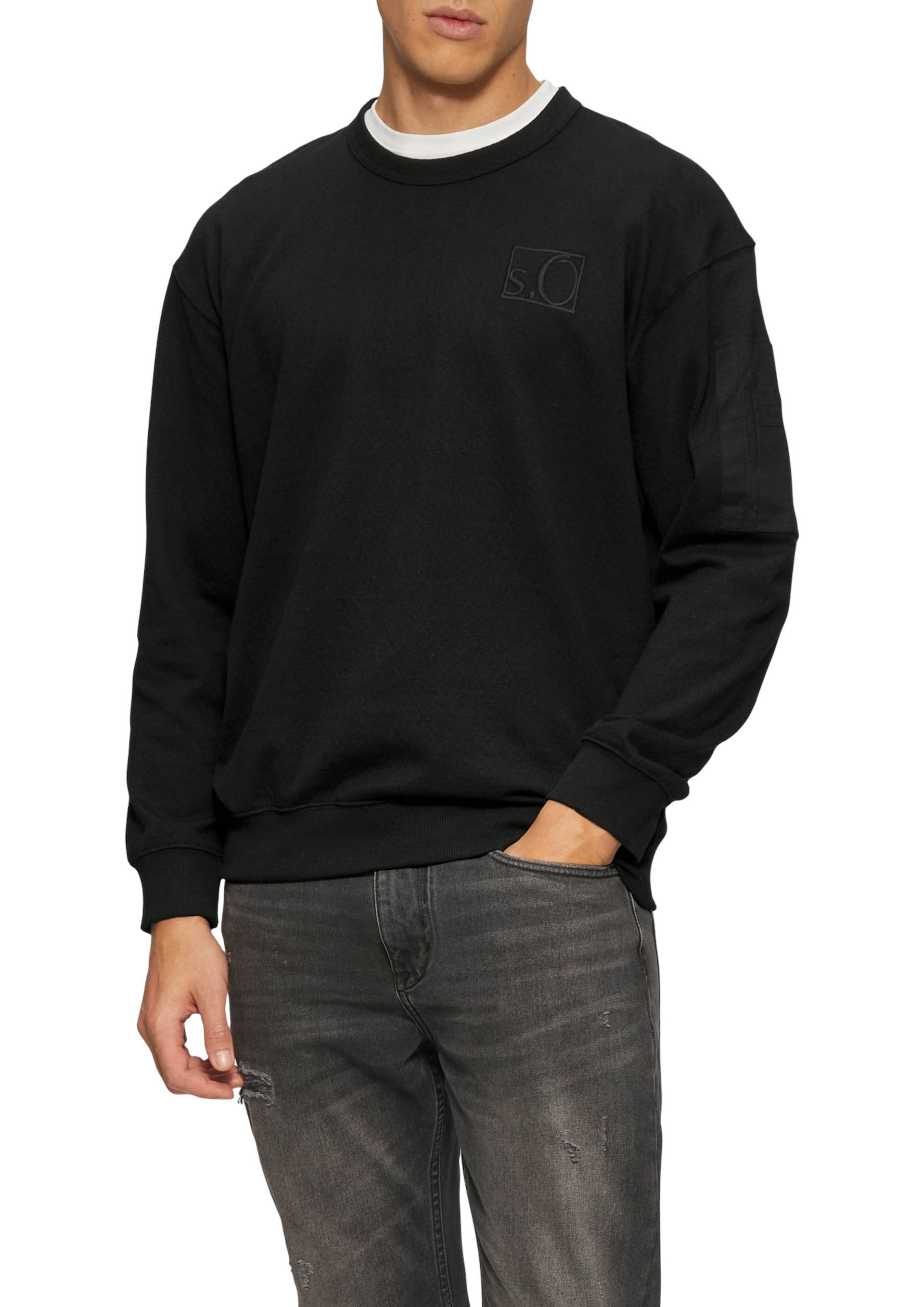 s.Oliver Sweatshirt, mit Logo Stickerei von s.Oliver