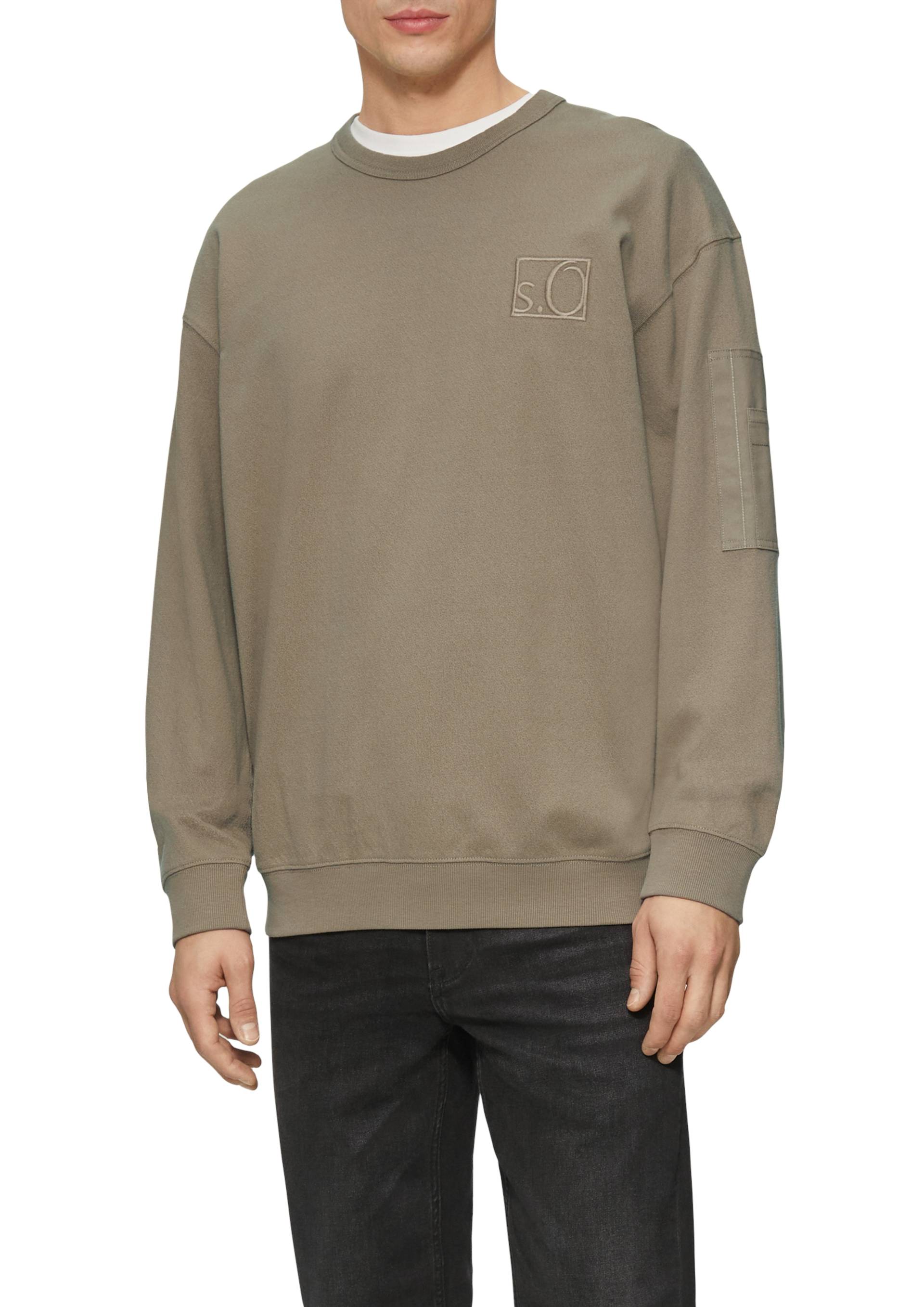 s.Oliver Sweatshirt, mit Logo Stickerei von s.Oliver