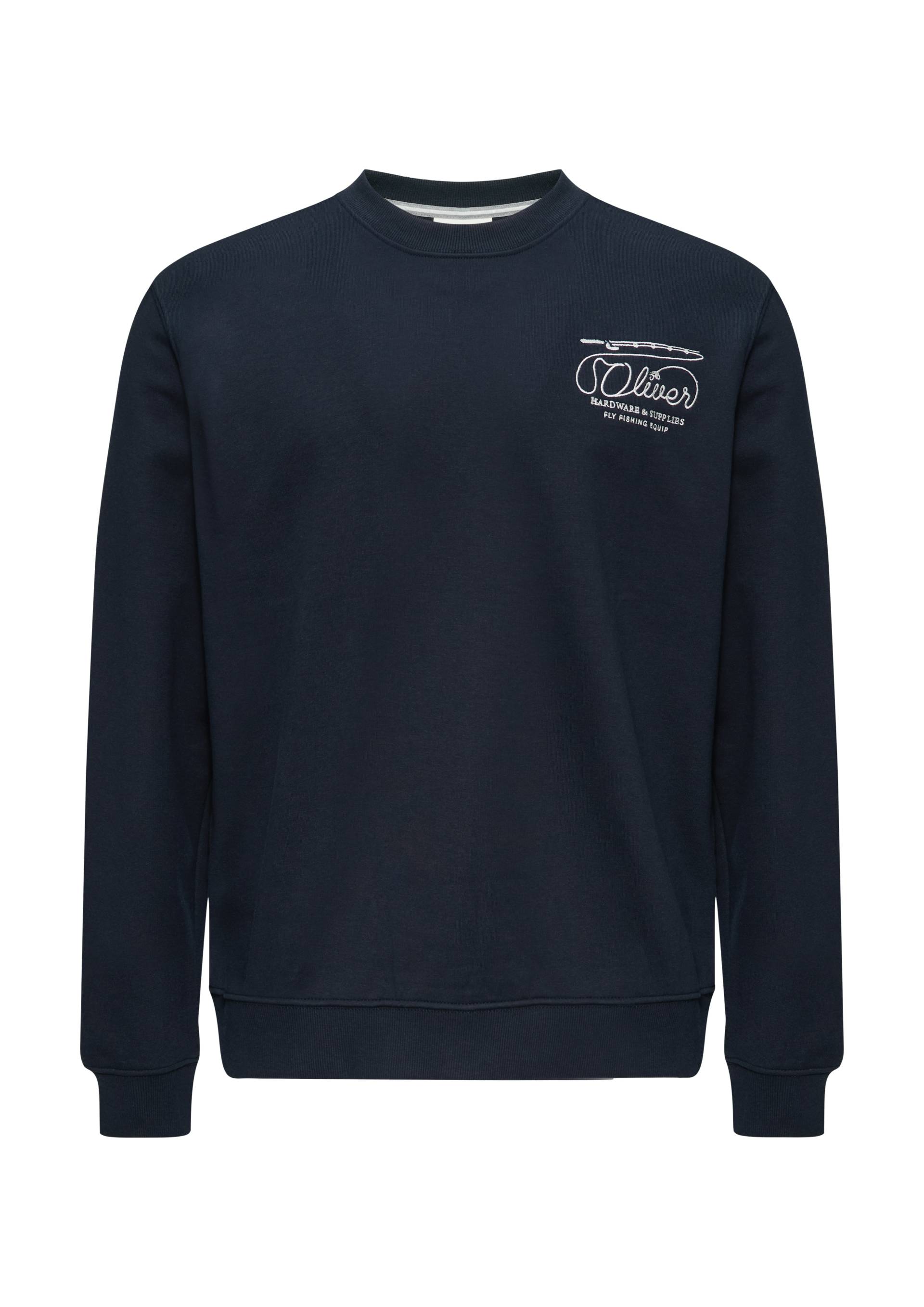 s.Oliver Sweatshirt, mit Logo-Stickerei von s.Oliver