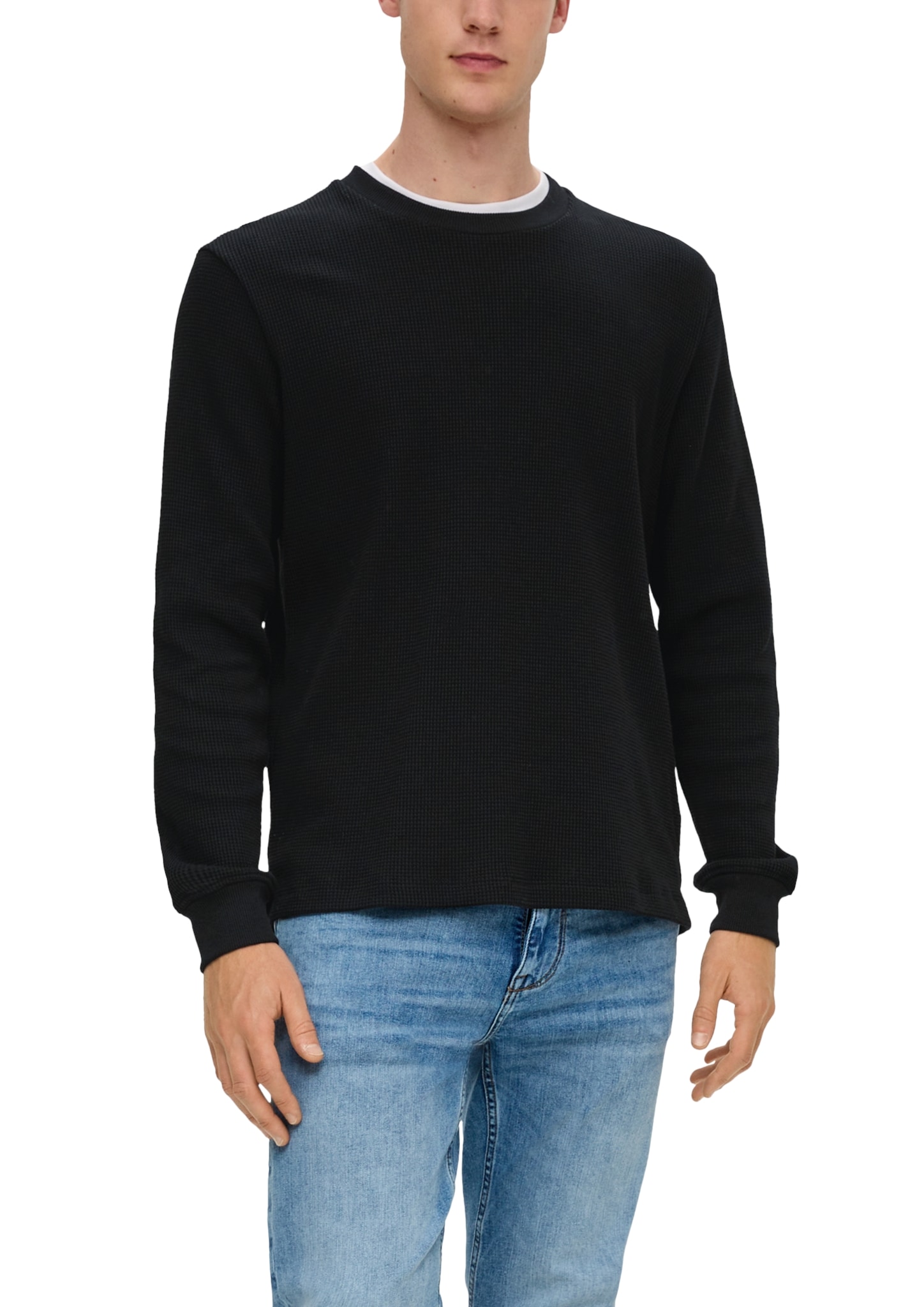 s.Oliver Sweatshirt, mit Rundhalsausschnitt von s.Oliver