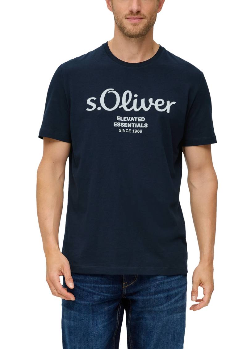 s.Oliver T-Shirt, aus atmungsaktiver Baumwolle von s.Oliver