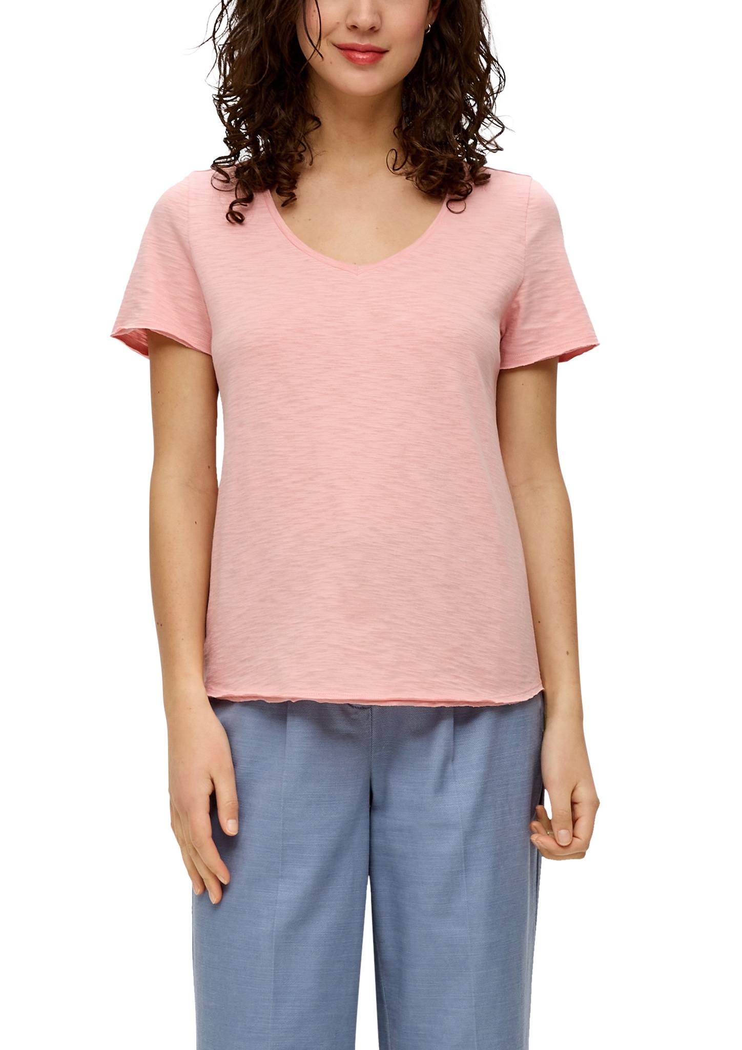 s.Oliver T-Shirt, in Slub-Yarn-Optik von s.Oliver