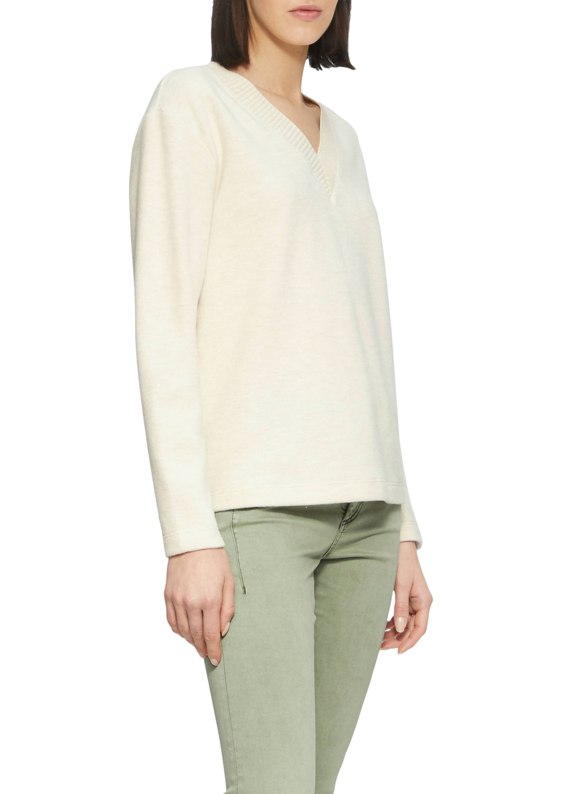 s.Oliver V-Ausschnitt-Pullover, in melierter Optik s.Oliver V-Ausschnitt-Pullover, in melierter Optik von s.Oliver