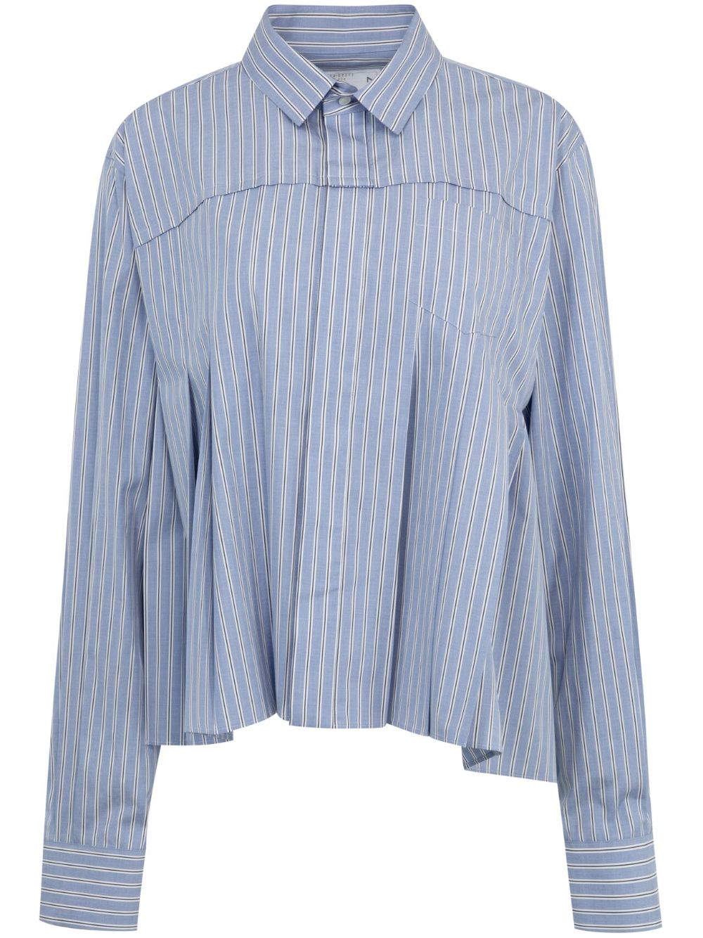 sacai cotton shirt - Blue von sacai