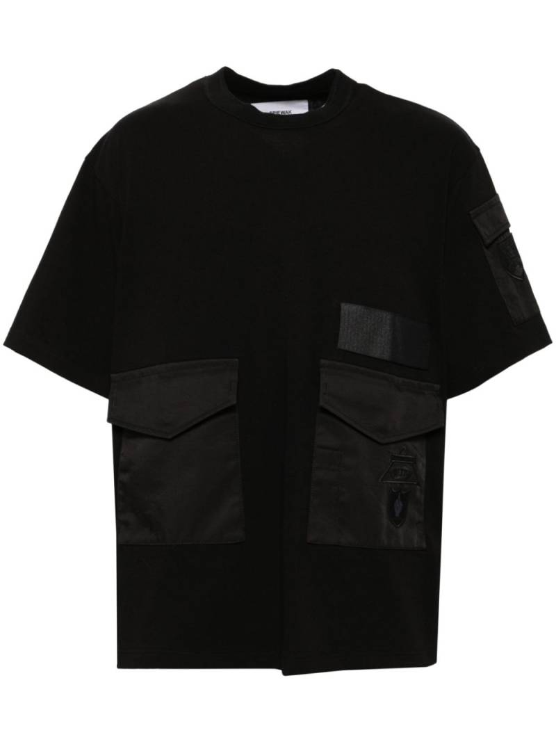 sacai flap pocket T-shirt - Black von sacai