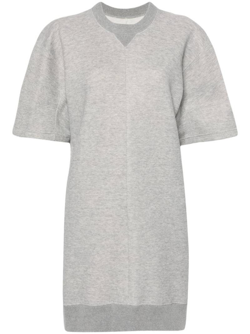 sacai mélange mini dress - Grey von sacai