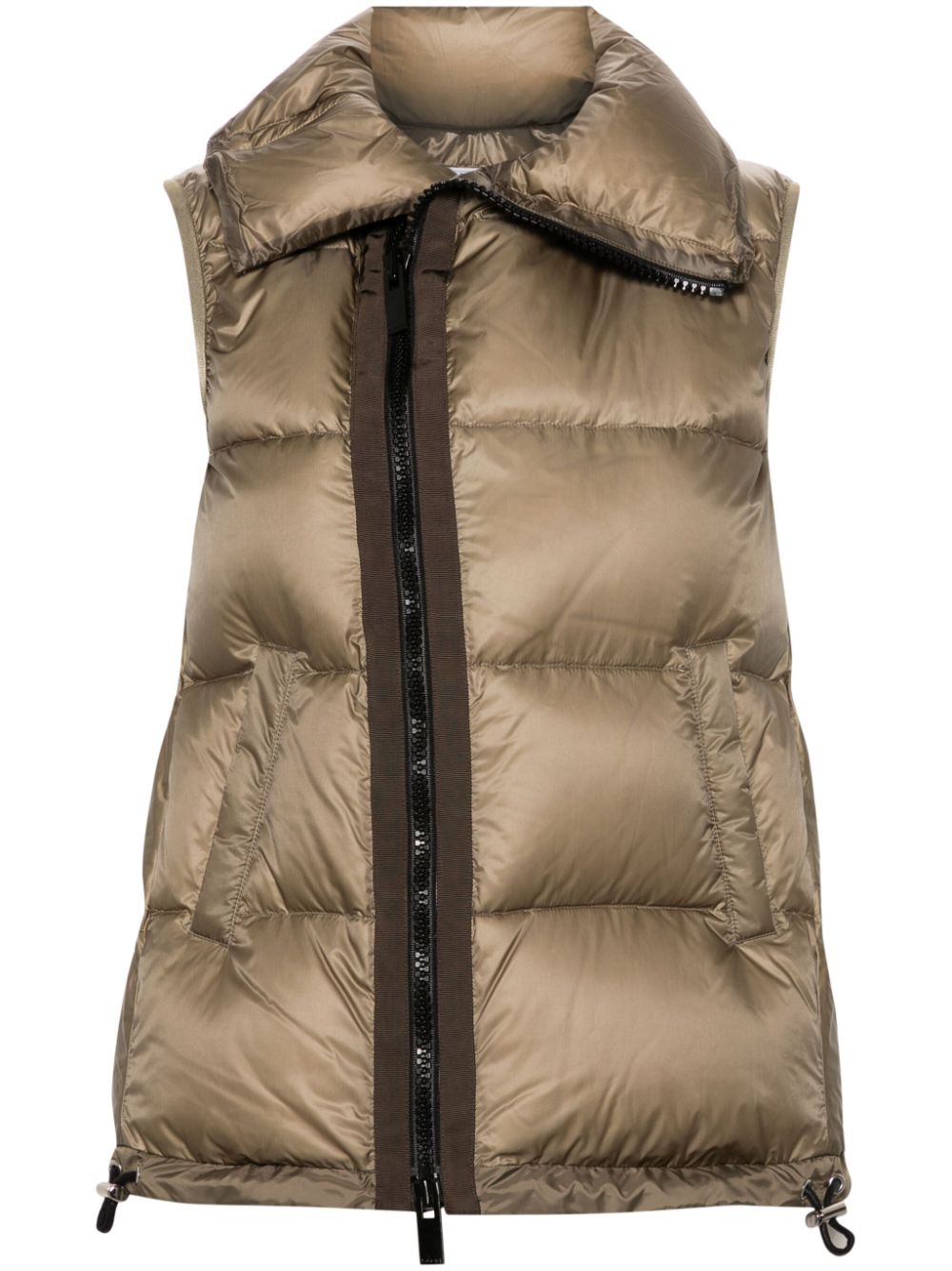 sacai padded gilet - Brown von sacai