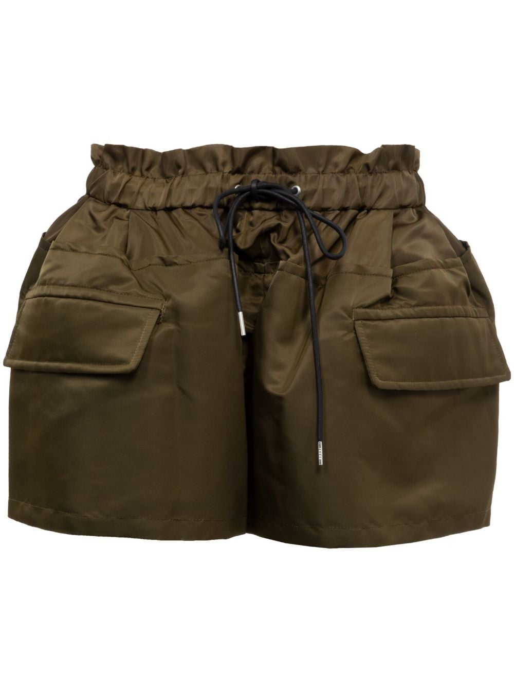 sacai twill shorts - Green von sacai