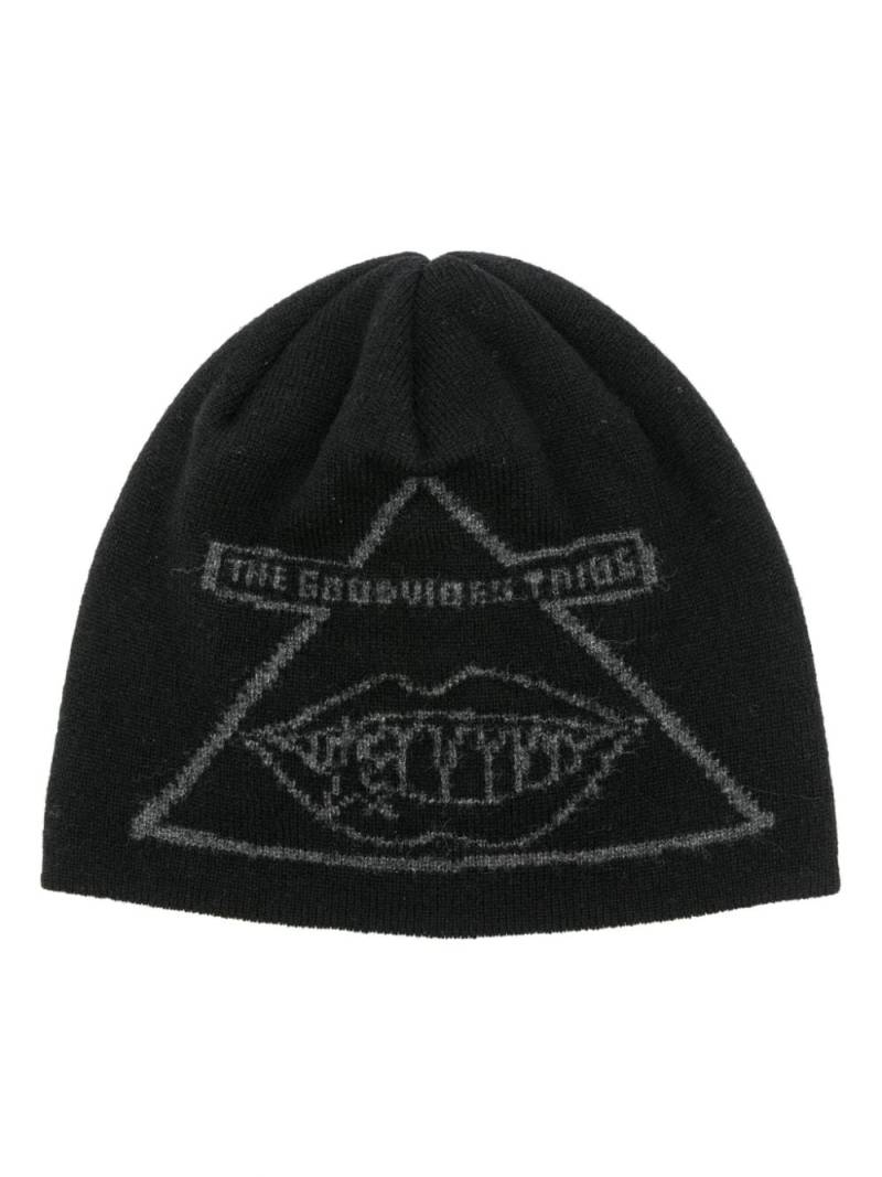 sacai x Gonz The Good Vibes Tribe beanie - Black von sacai