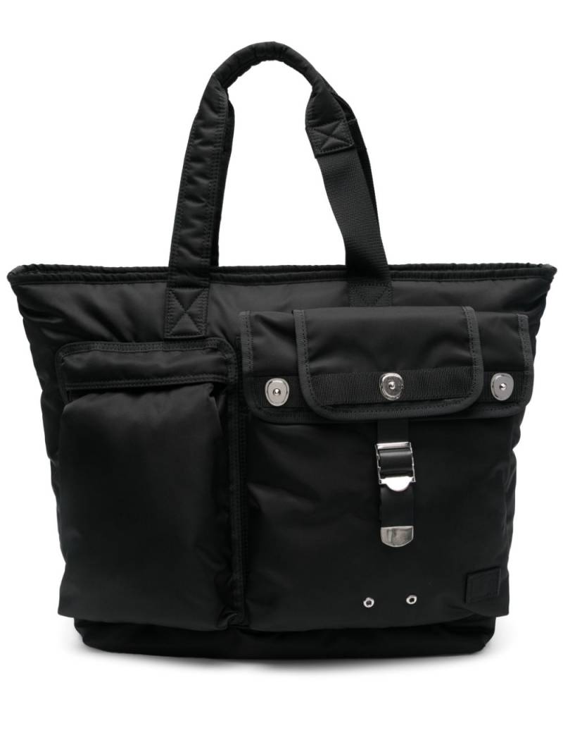 sacai x Porter Pocket tote bag - Black von sacai