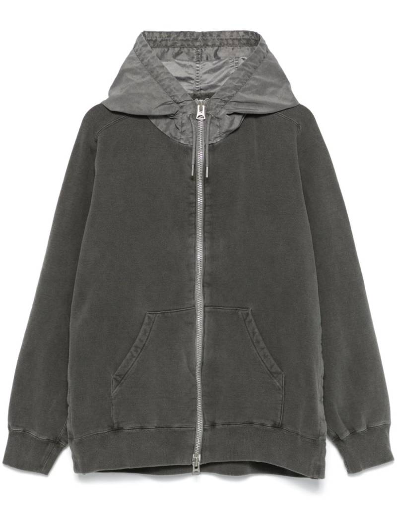 sacai zip-up hoodie - Grey von sacai