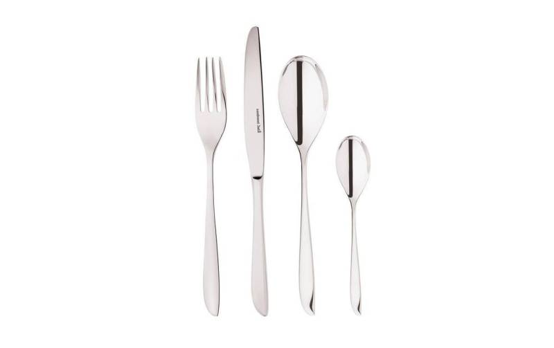 sambonet Besteck-Set »Leaf 24-teilig«, (24 tlg.) von sambonet