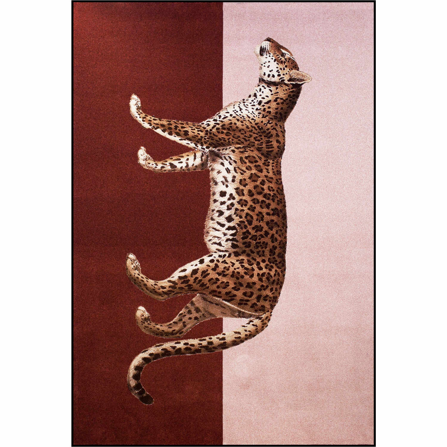 Bestia Teppich, Grösse ø 150 cm, Motiv panthera 1 Bestia Teppich, Grösse ø 150 cm, Motiv panthera 1 von Sula