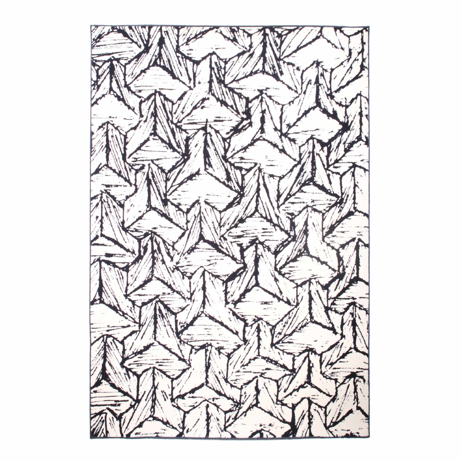 Black & White Teppich, Grösse ø 240 cm, Motiv ds2 Black & White Teppich, Grösse ø 240 cm, Motiv ds2 von Sula