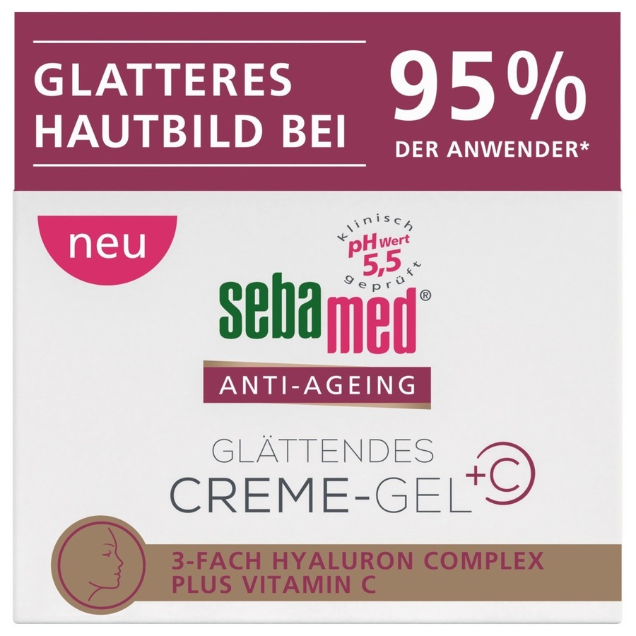 sebamed  sebamed Anti-Ageing Glättendes Creme-Gel antiaging_pflege 50.0 ml von sebamed