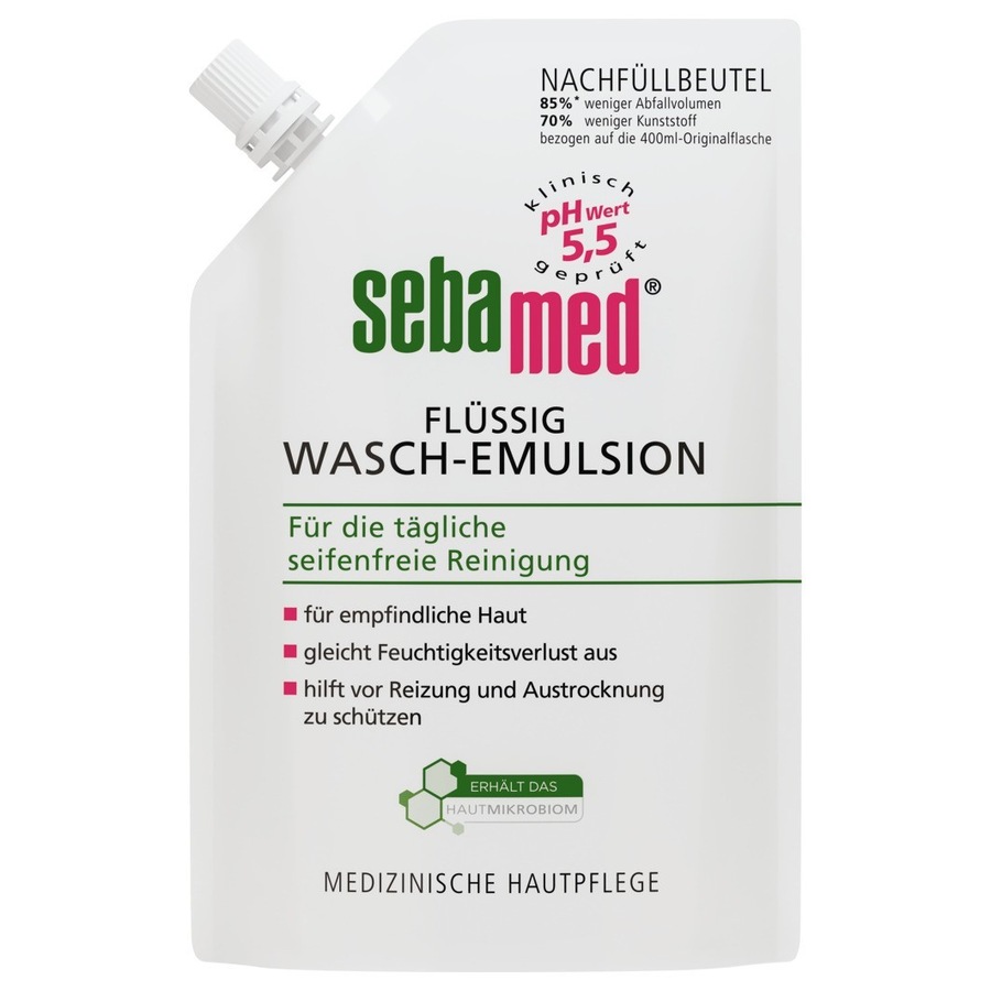 sebamed sebamed Flüssig Wasch-Emulsion Nachfüllbeutel waschlotion 400.0 ml sebamed sebamed Flüssig Wasch-Emulsion Nachfüllbeutel waschlotion 400.0 ml von sebamed