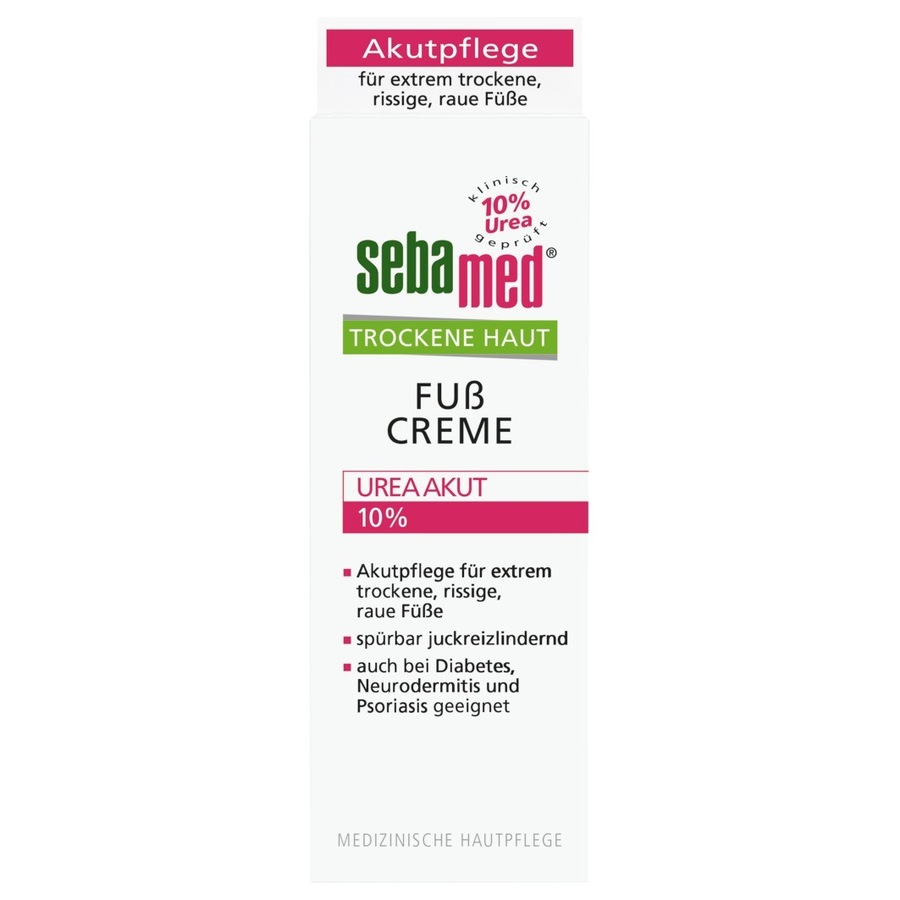 sebamed sebamed Trockene Haut Fuss-Creme Urea Akut 10% fusscreme 100.0 ml sebamed sebamed Trockene Haut Fuss-Creme Urea Akut 10% fusscreme 100.0 ml von sebamed