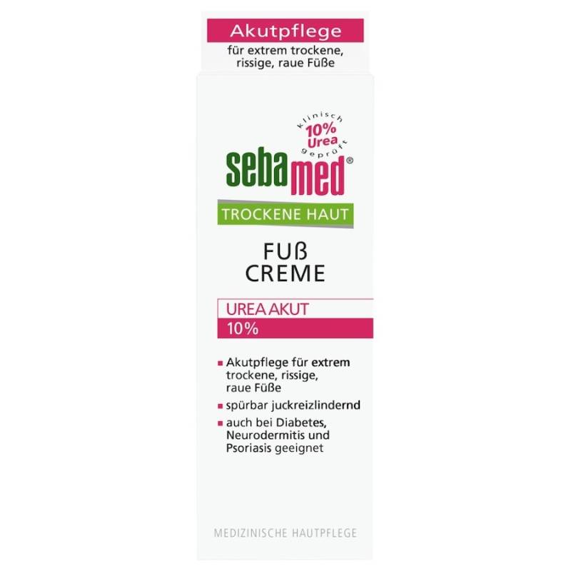 sebamed  sebamed Trockene Haut Fuss-Creme Urea Akut 10% fusscreme 100.0 ml von sebamed