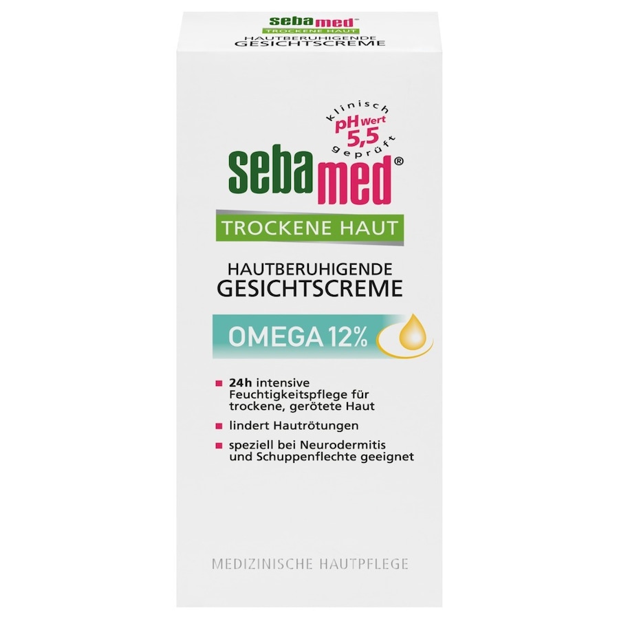 sebamed  sebamed Trockene Haut Hautberuhigende Omega 12% gesichtscreme 50.0 ml von sebamed