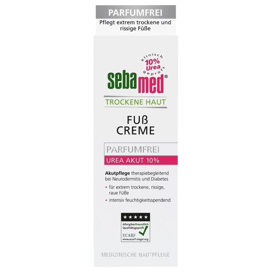 sebamed sebamed Trockene Haut Urea 10% parfümfrei fusscreme 100.0 ml sebamed sebamed Trockene Haut Urea 10% parfümfrei fusscreme 100.0 ml von sebamed