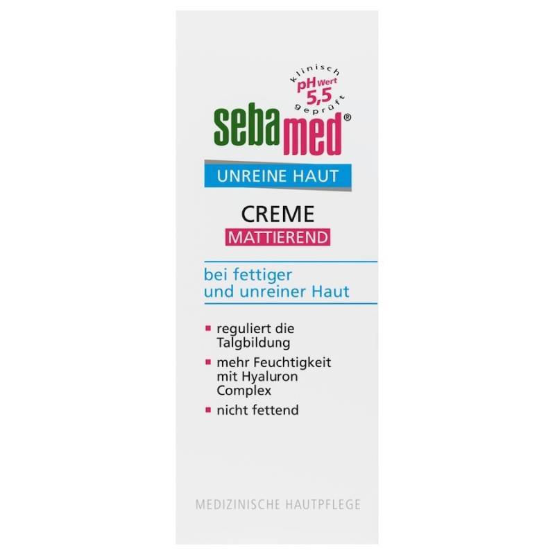 sebamed  sebamed Unreine Haut Mattierende Creme gesichtscreme 50.0 ml von sebamed