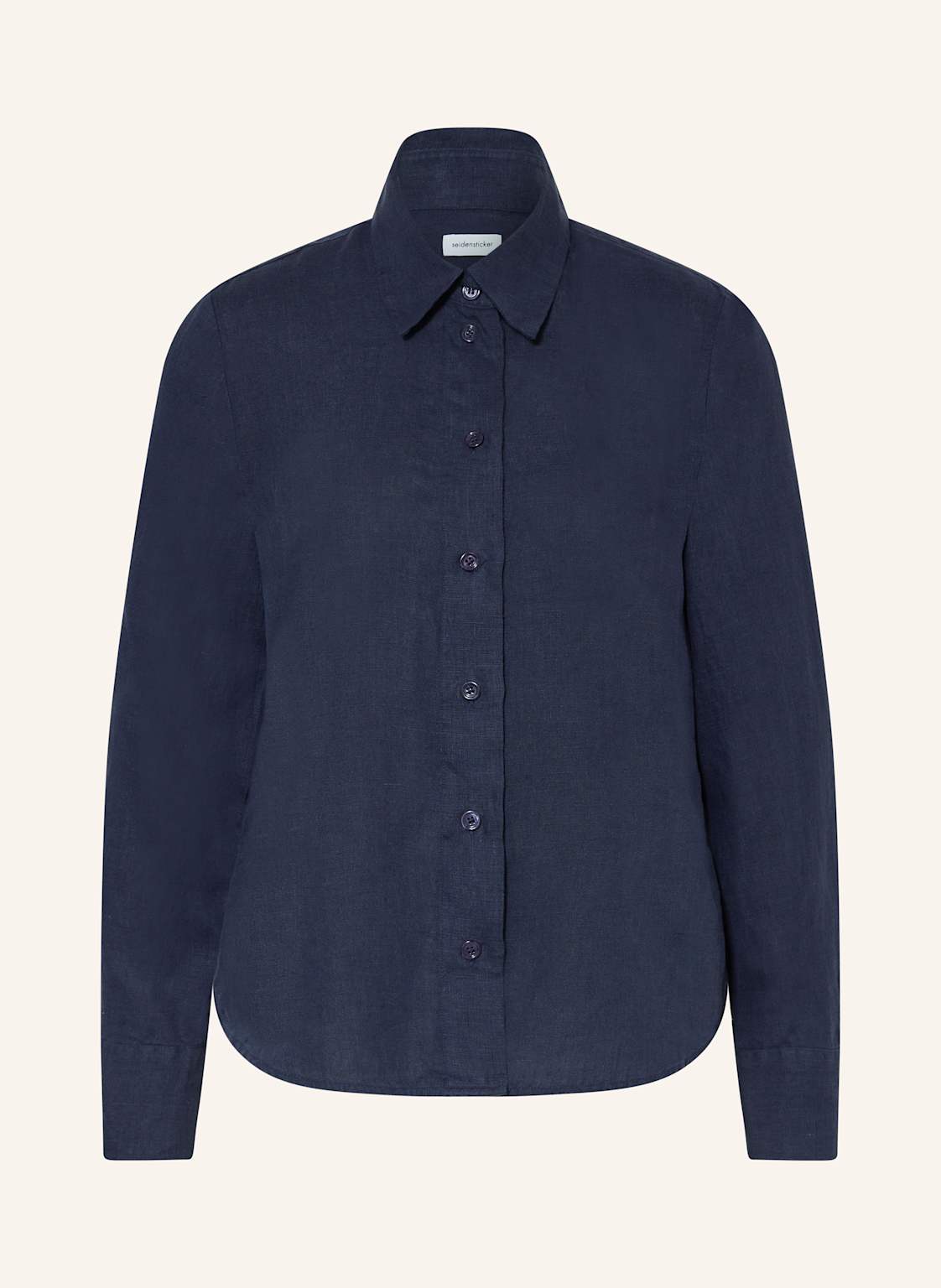 Seidensticker Hemdbluse Aus Leinen blau Seidensticker Hemdbluse Aus Leinen blau von seidensticker