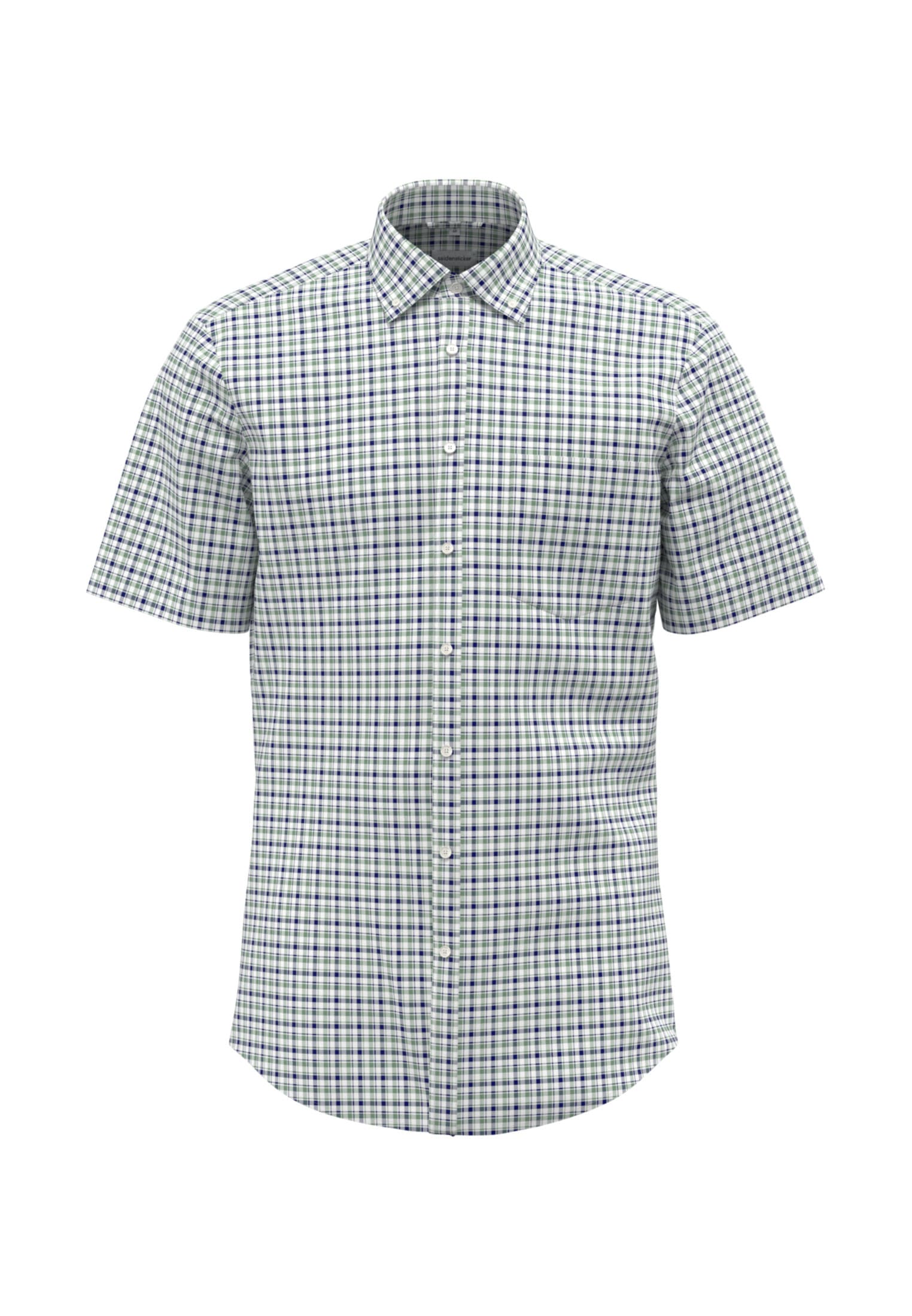 seidensticker Businesshemd »Regular«, Regular Kurzarm Button-Down-Kragen Karo seidensticker Businesshemd »Regular«, Regular Kurzarm Button-Down-Kragen Karo von seidensticker