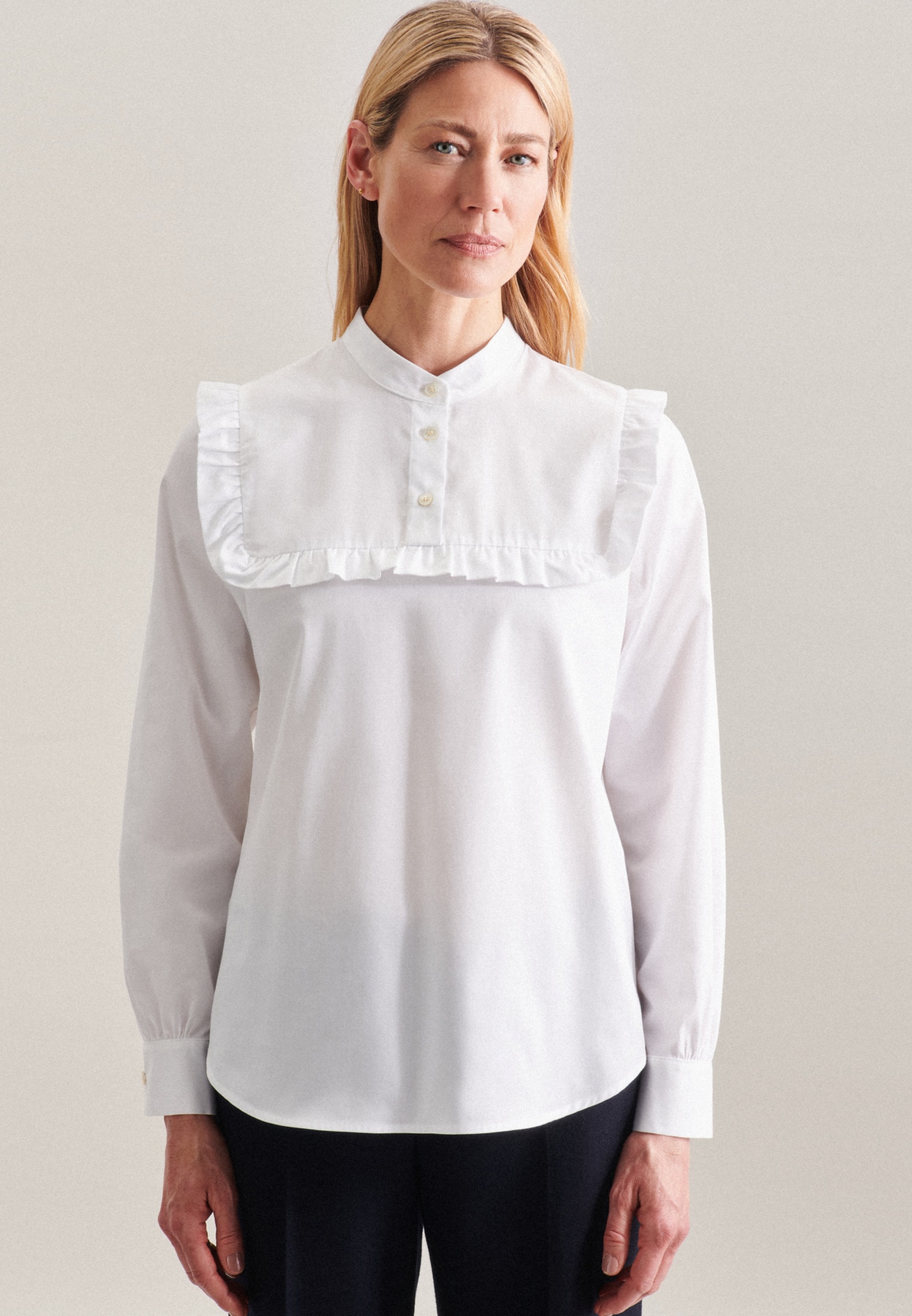 seidensticker Klassische Bluse »Schwarze Rose«, Langarm Kragen Uni seidensticker Klassische Bluse »Schwarze Rose«, Langarm Kragen Uni von seidensticker