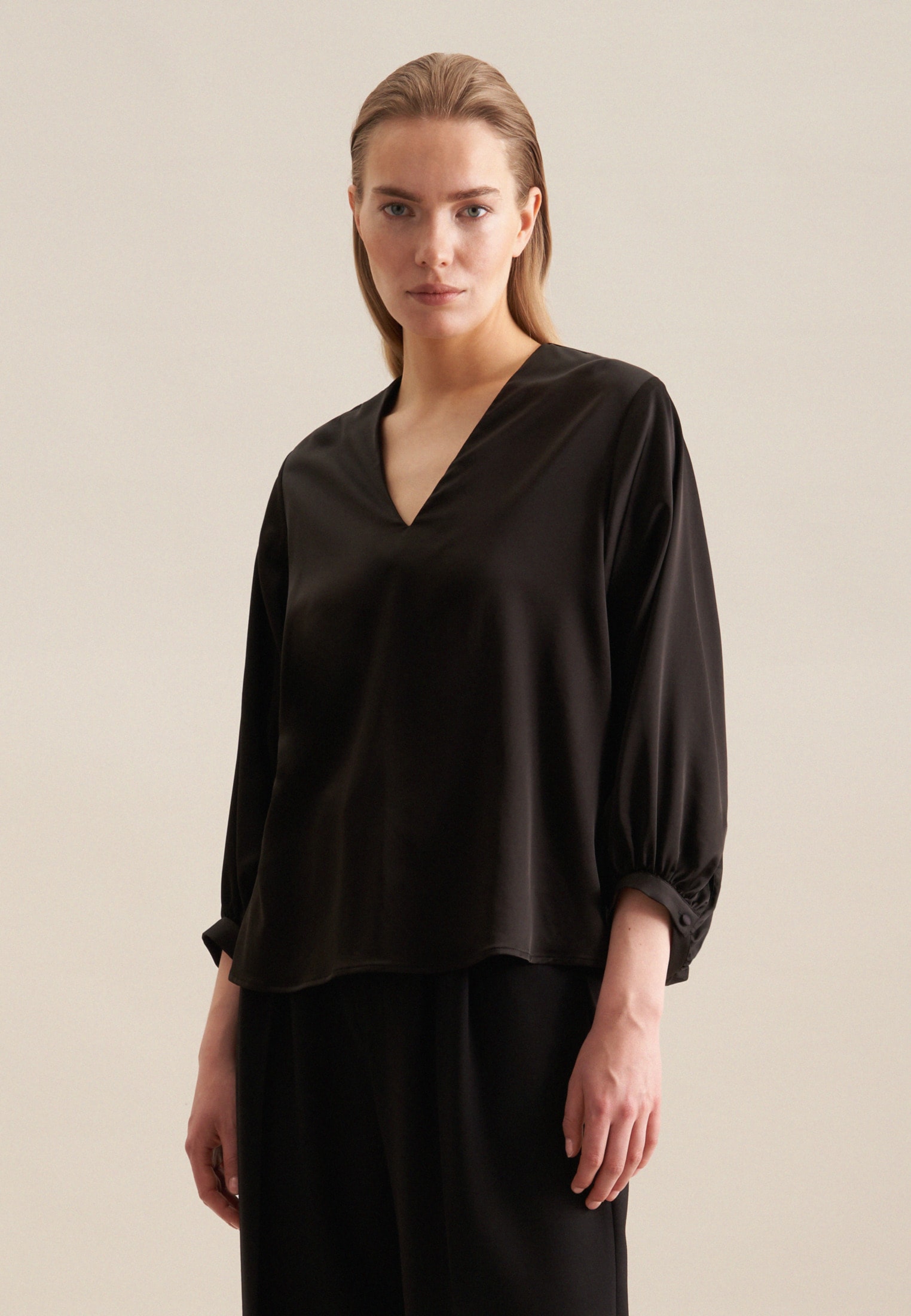 seidensticker Klassische Bluse »Schwarze Rose«, Tunika Uni seidensticker Klassische Bluse »Schwarze Rose«, Tunika Uni von seidensticker