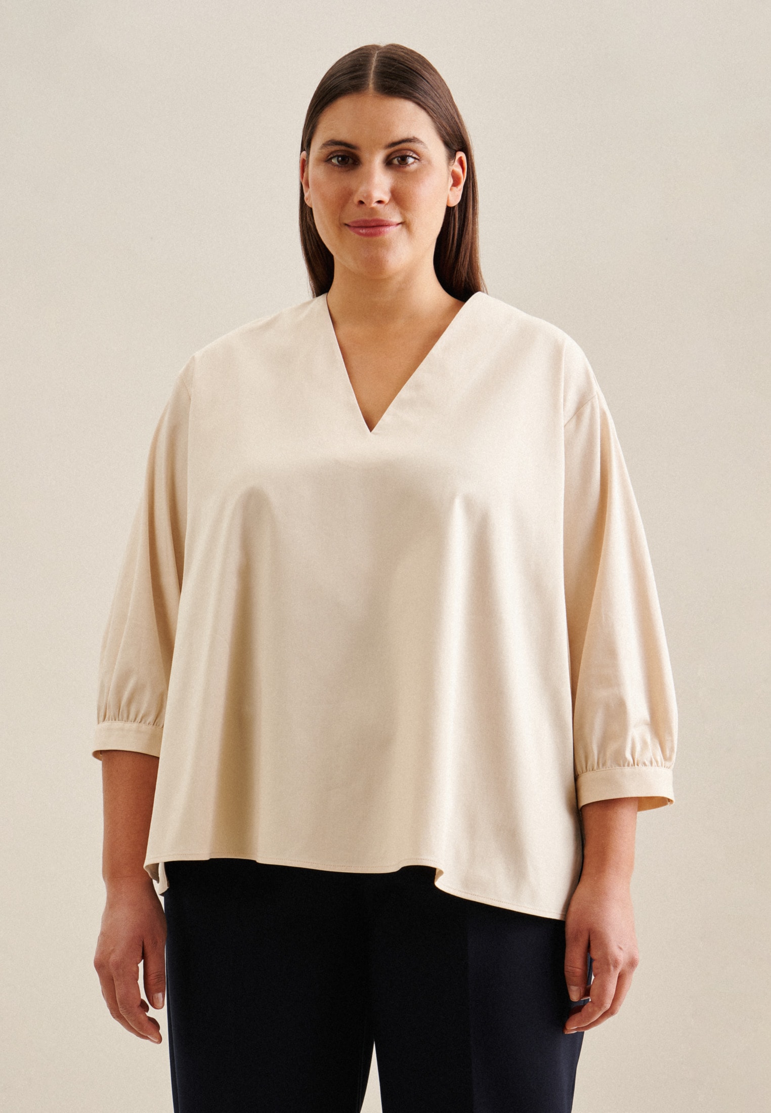 seidensticker Klassische Bluse »Schwarze Rose«, Tunika Uni seidensticker Klassische Bluse »Schwarze Rose«, Tunika Uni von seidensticker