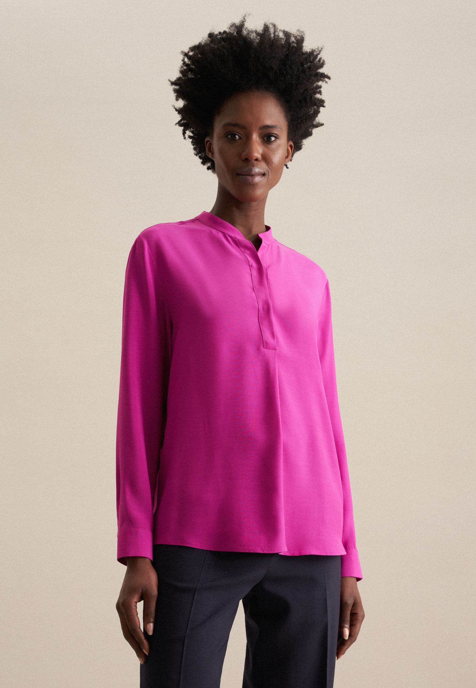 seidensticker Klassische Bluse »Schwarze Rose«, Tunika Uni seidensticker Klassische Bluse »Schwarze Rose«, Tunika Uni von seidensticker