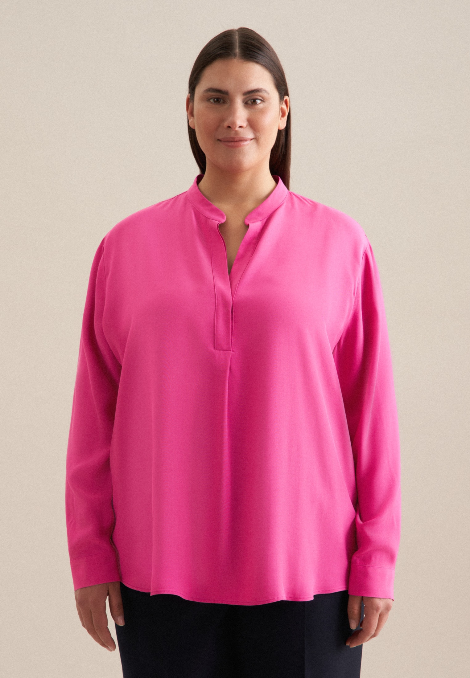 seidensticker Klassische Bluse »Schwarze Rose«, Tunika Uni seidensticker Klassische Bluse »Schwarze Rose«, Tunika Uni von seidensticker