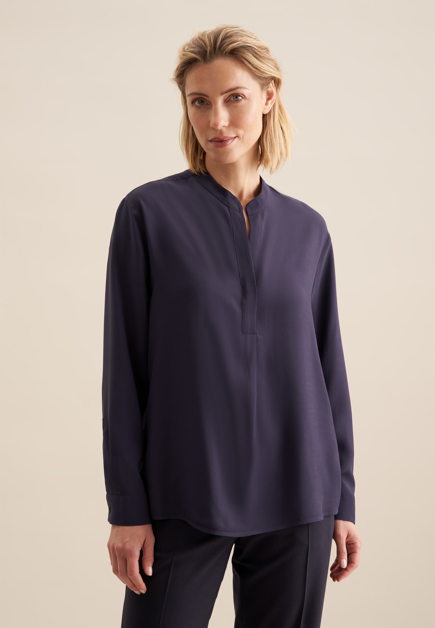 seidensticker Klassische Bluse »Schwarze Rose«, Tunika Uni seidensticker Klassische Bluse »Schwarze Rose«, Tunika Uni von seidensticker