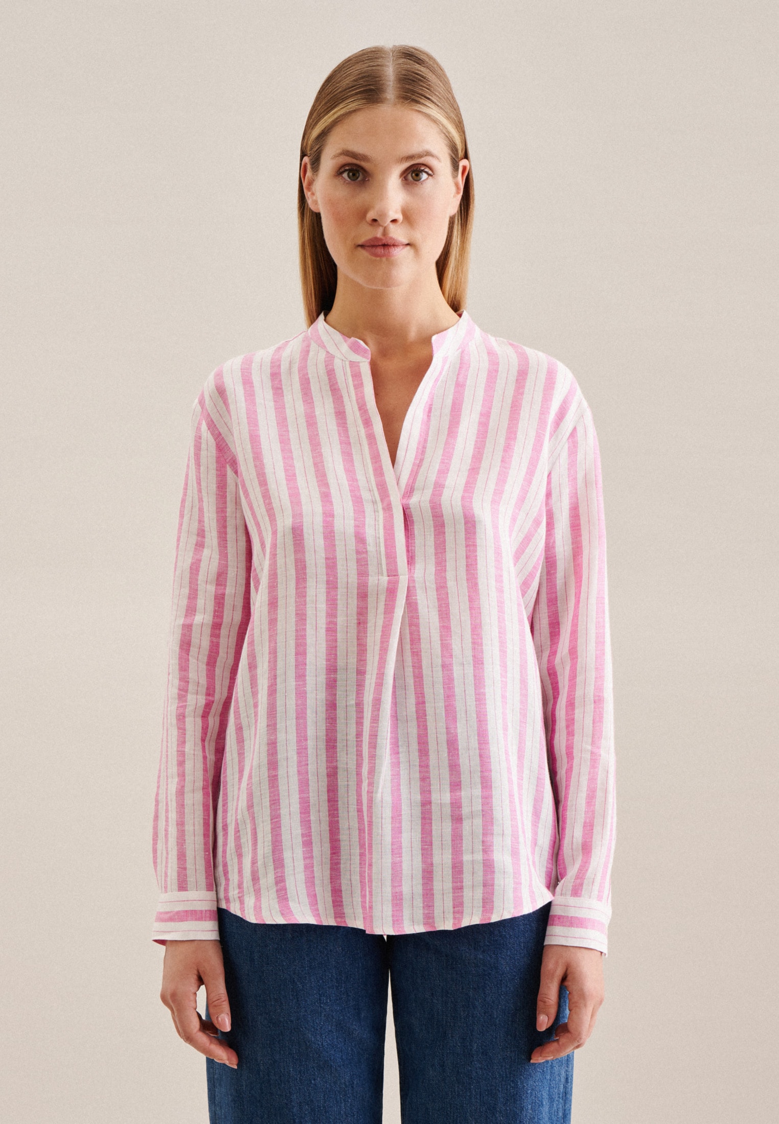 seidensticker Klassische Bluse »Schwarze Rose«, Tunika Garnfärber seidensticker Klassische Bluse »Schwarze Rose«, Tunika Garnfärber von seidensticker