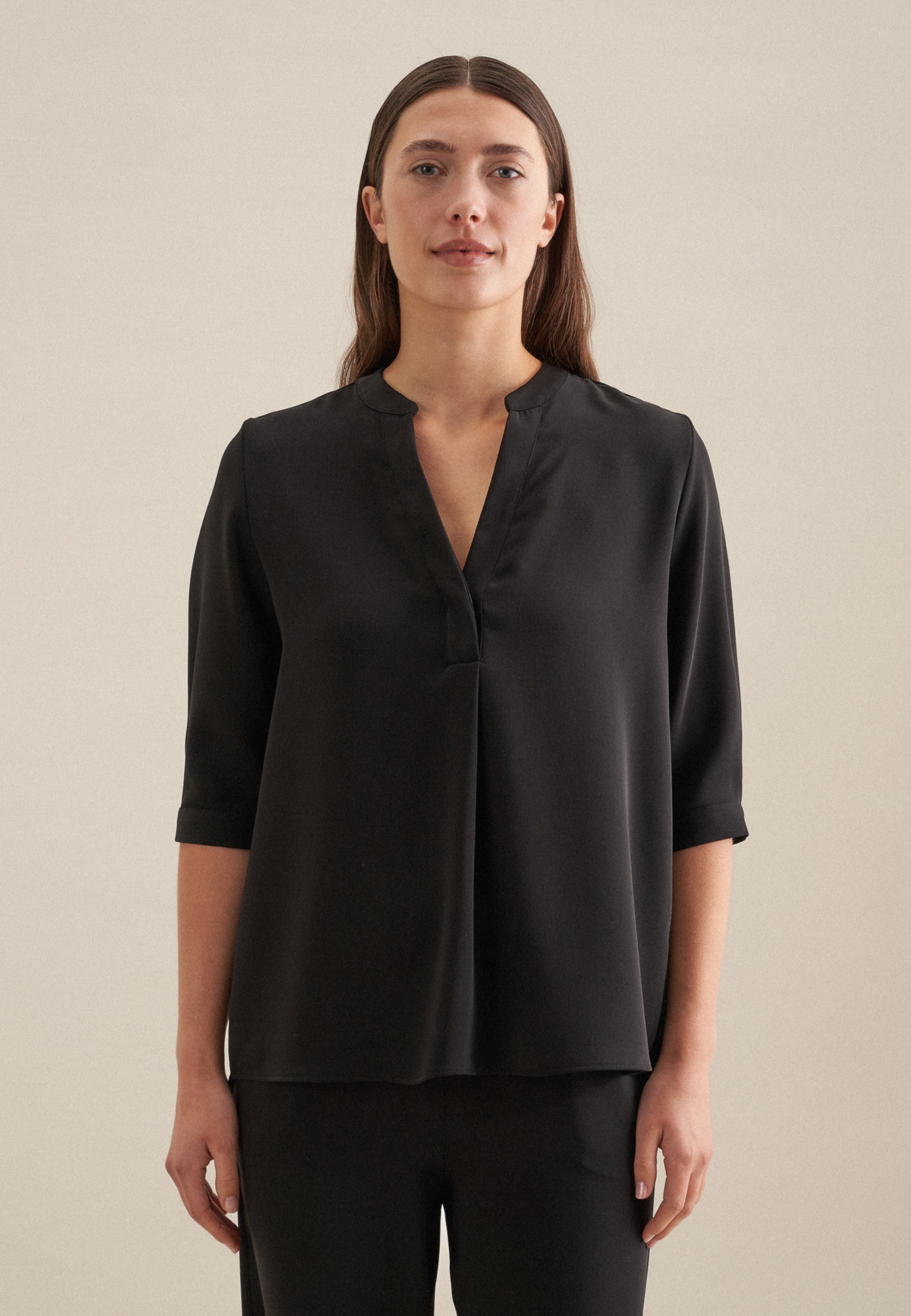 seidensticker Klassische Bluse »Schwarze Rose«, Tunika Uni seidensticker Klassische Bluse »Schwarze Rose«, Tunika Uni von seidensticker