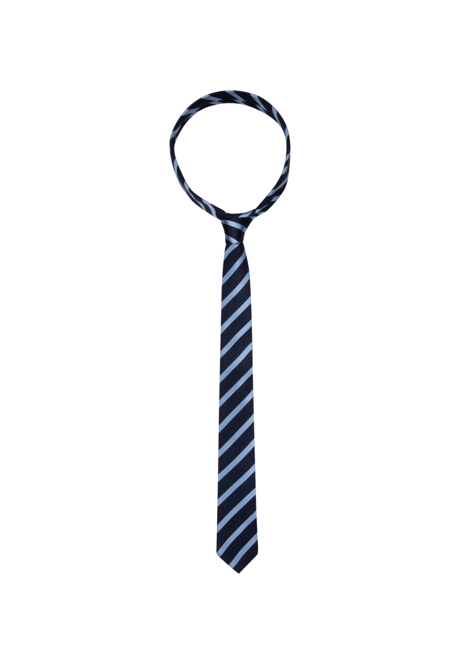 seidensticker Krawatte »Slim«, Schmal (5cm) Streifen von seidensticker