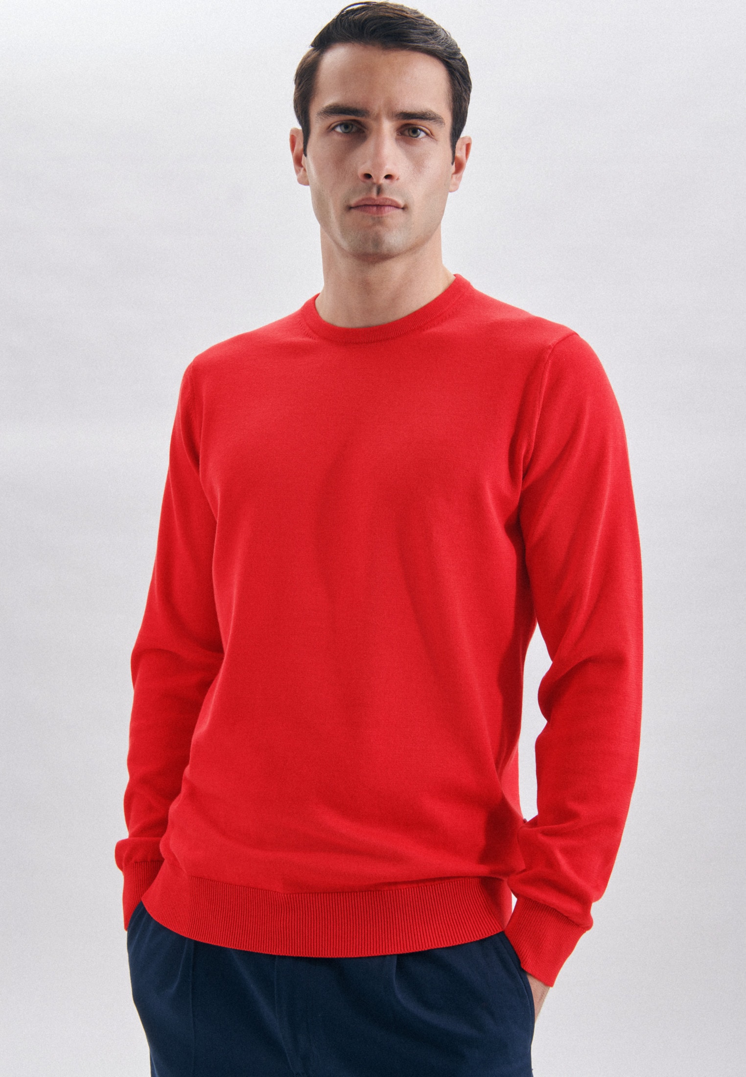 seidensticker Strickpullover »Schwarze Rose«, Langarm Rundhals Uni seidensticker Strickpullover »Schwarze Rose«, Langarm Rundhals Uni von seidensticker