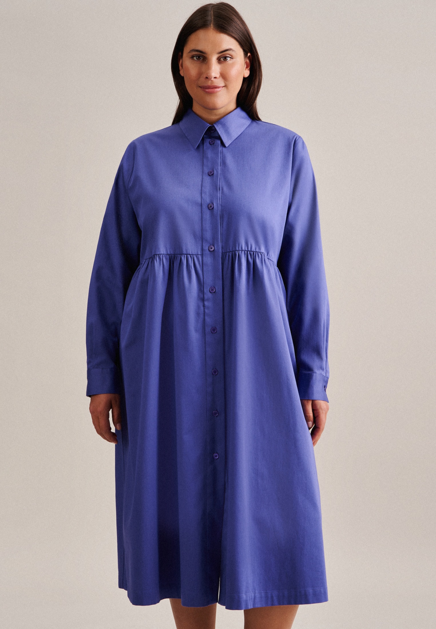 seidensticker Sommerkleid, Langarm Kragen Uni seidensticker Sommerkleid, Langarm Kragen Uni von seidensticker