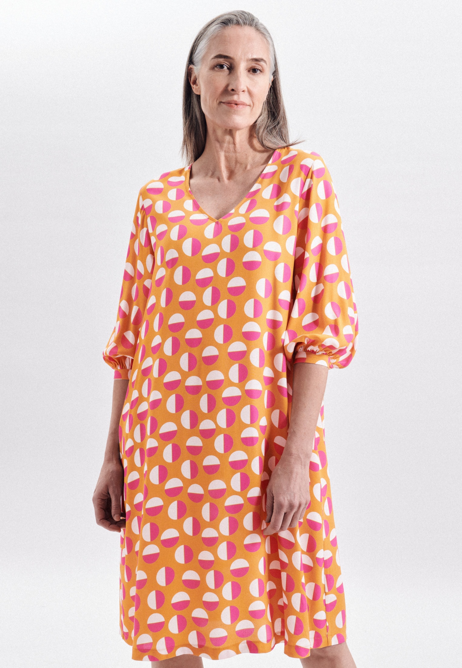 seidensticker Sommerkleid »Schwarze Rose«, 3/4-Arm V-Neck Punkte seidensticker Sommerkleid »Schwarze Rose«, 3/4-Arm V-Neck Punkte von seidensticker
