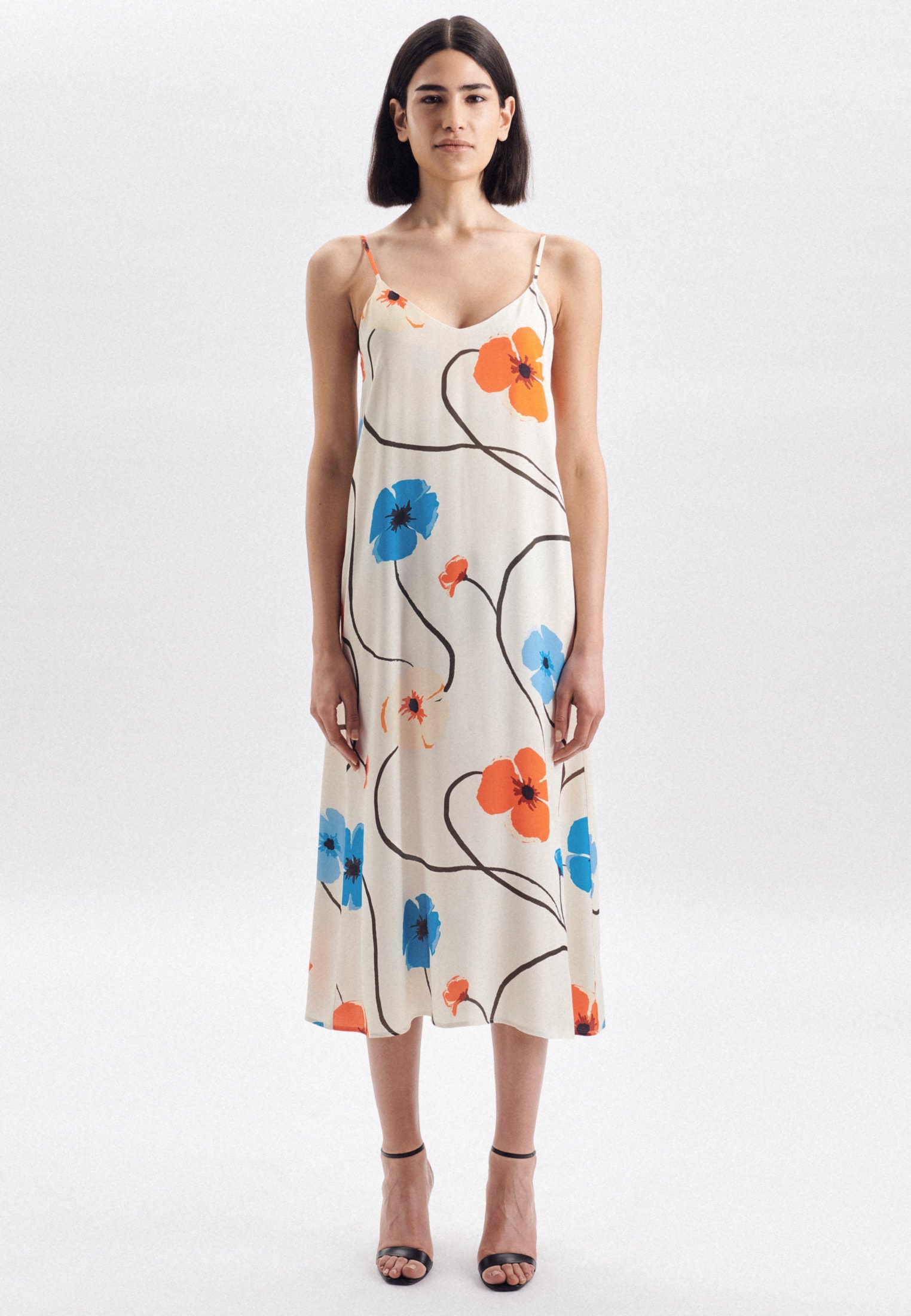 seidensticker Sommerkleid »Schwarze Rose«, Ohne Arm V-Neck Floral seidensticker Sommerkleid »Schwarze Rose«, Ohne Arm V-Neck Floral von seidensticker