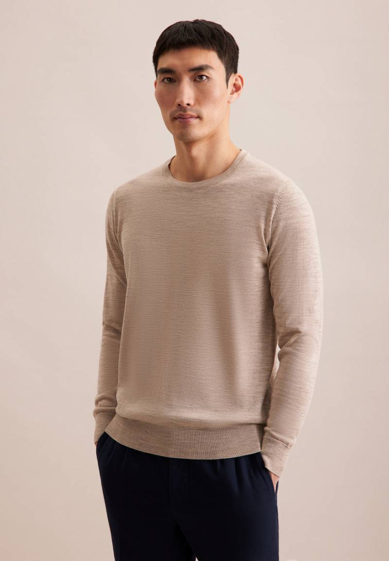 seidensticker Strickpullover, Rundhals Uni von seidensticker