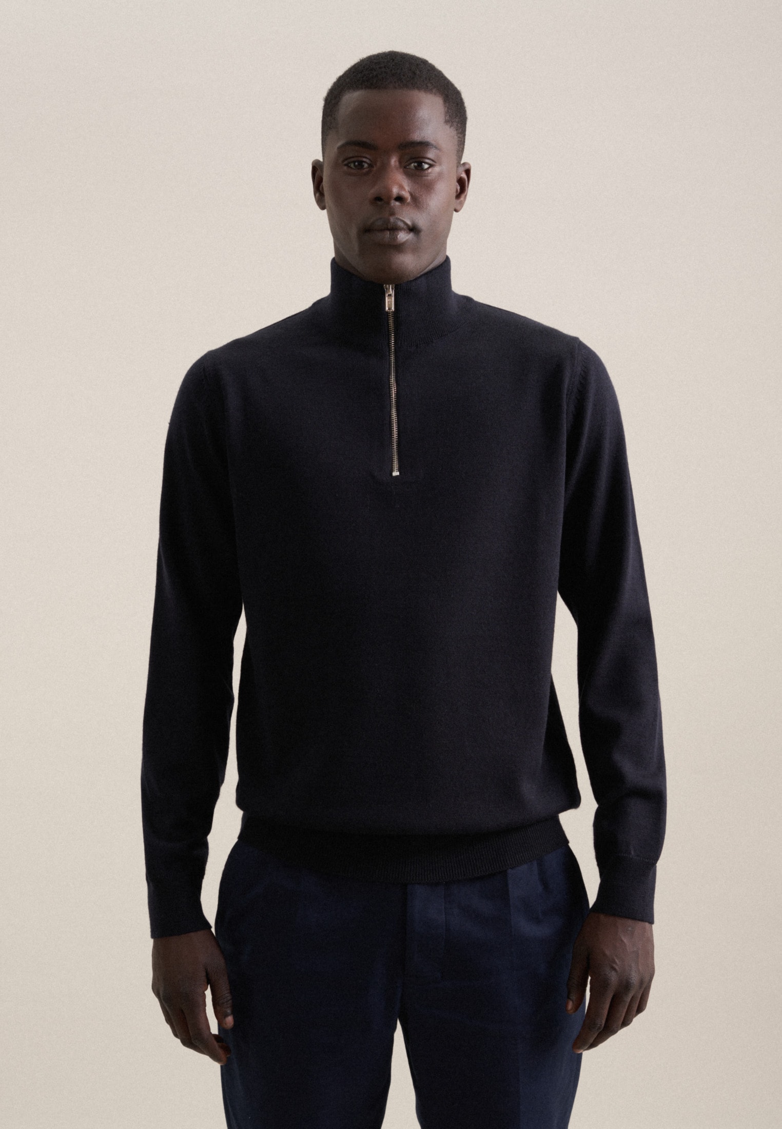 seidensticker Strickpullover, Quarter Zip seidensticker Strickpullover, Quarter Zip von seidensticker