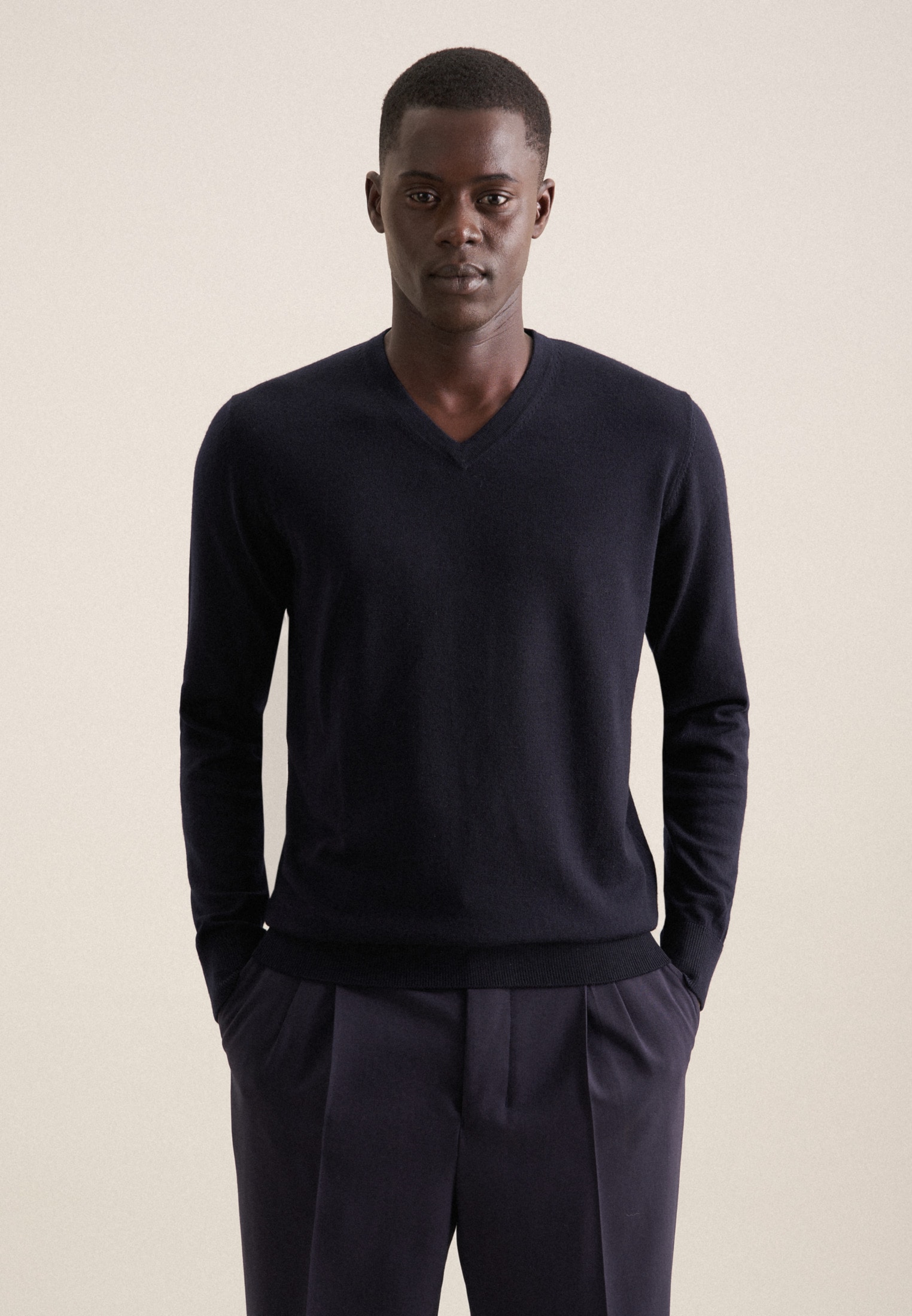 seidensticker Strickpullover, V-Neck seidensticker Strickpullover, V-Neck von seidensticker