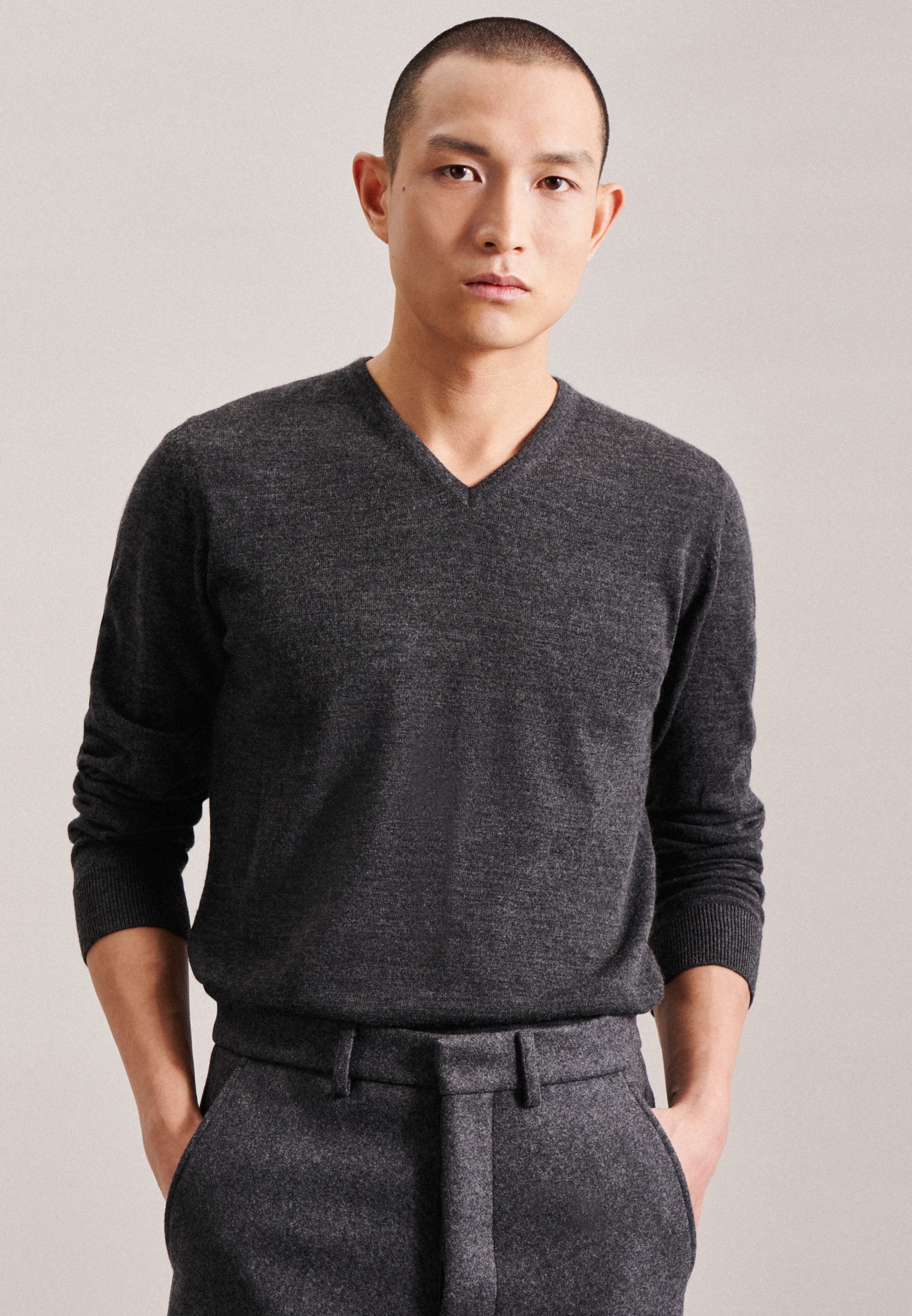 seidensticker Strickpullover, V-Neck seidensticker Strickpullover, V-Neck von seidensticker