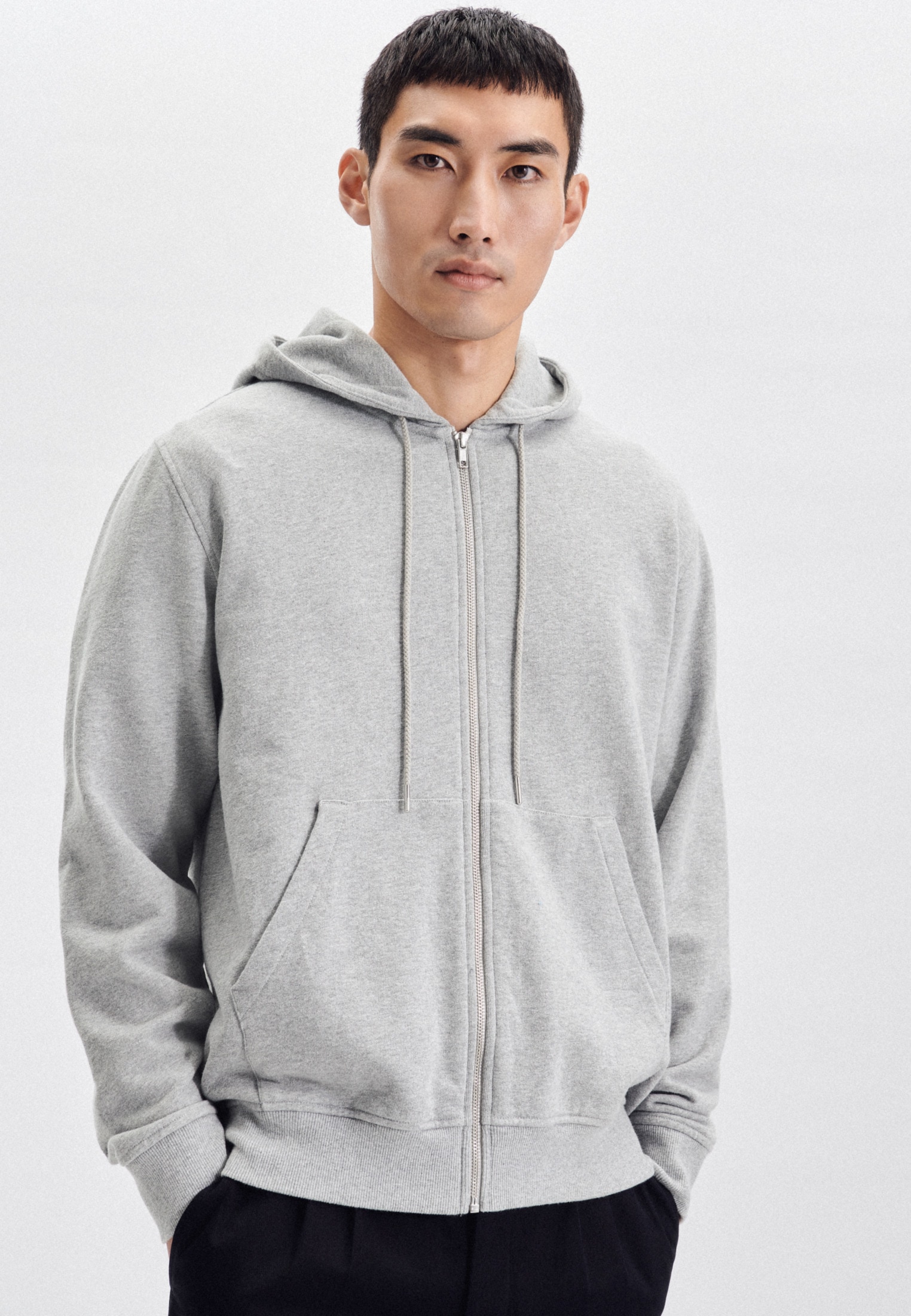 seidensticker Sweatjacke »Regular«, Langarm Kapuze Uni seidensticker Sweatjacke »Regular«, Langarm Kapuze Uni von seidensticker